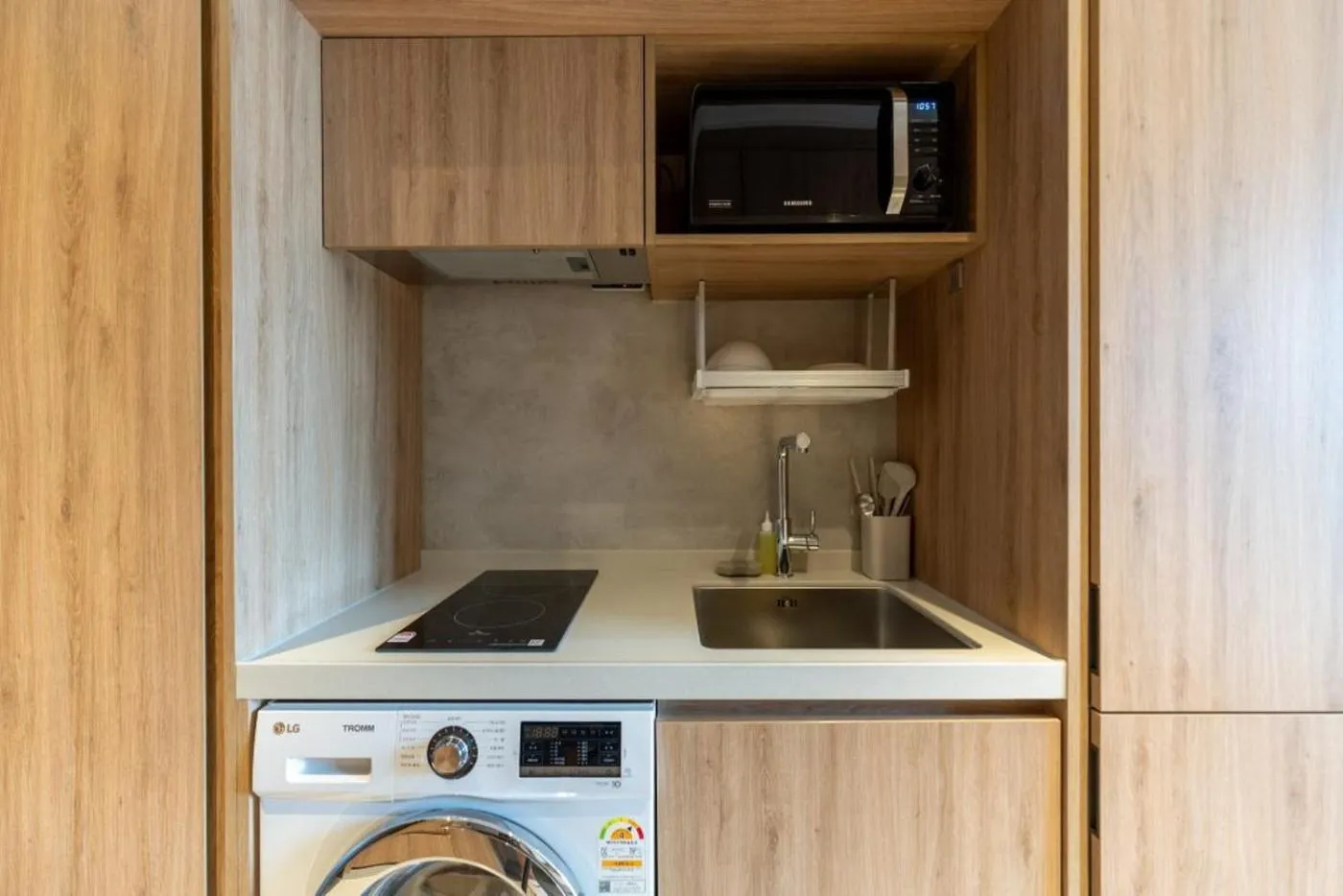 Kitchen or kitchenette in Homes Stay Myeongdong