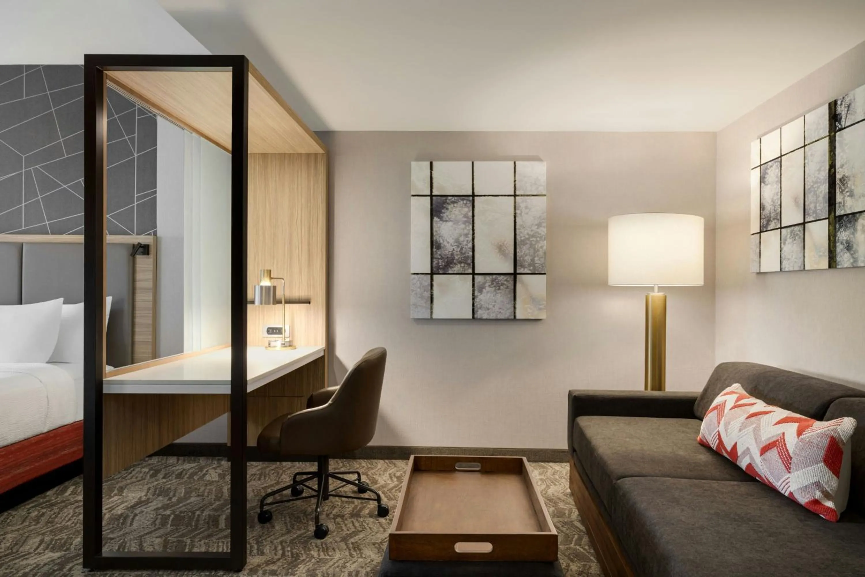 Photo of the whole room, Bed in SpringHill Suites by Marriott Easton PA