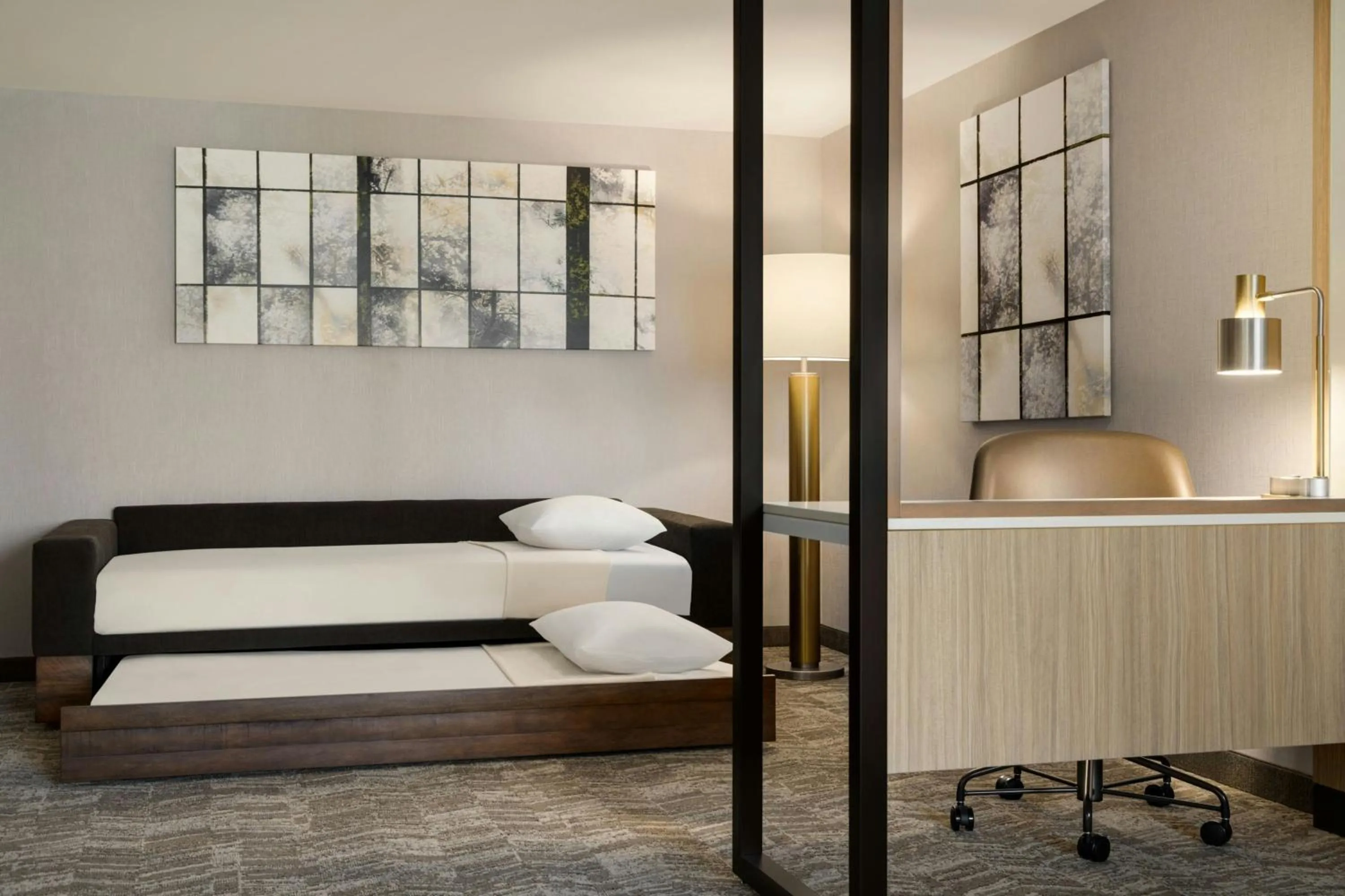 Photo of the whole room, Bed in SpringHill Suites by Marriott Easton PA