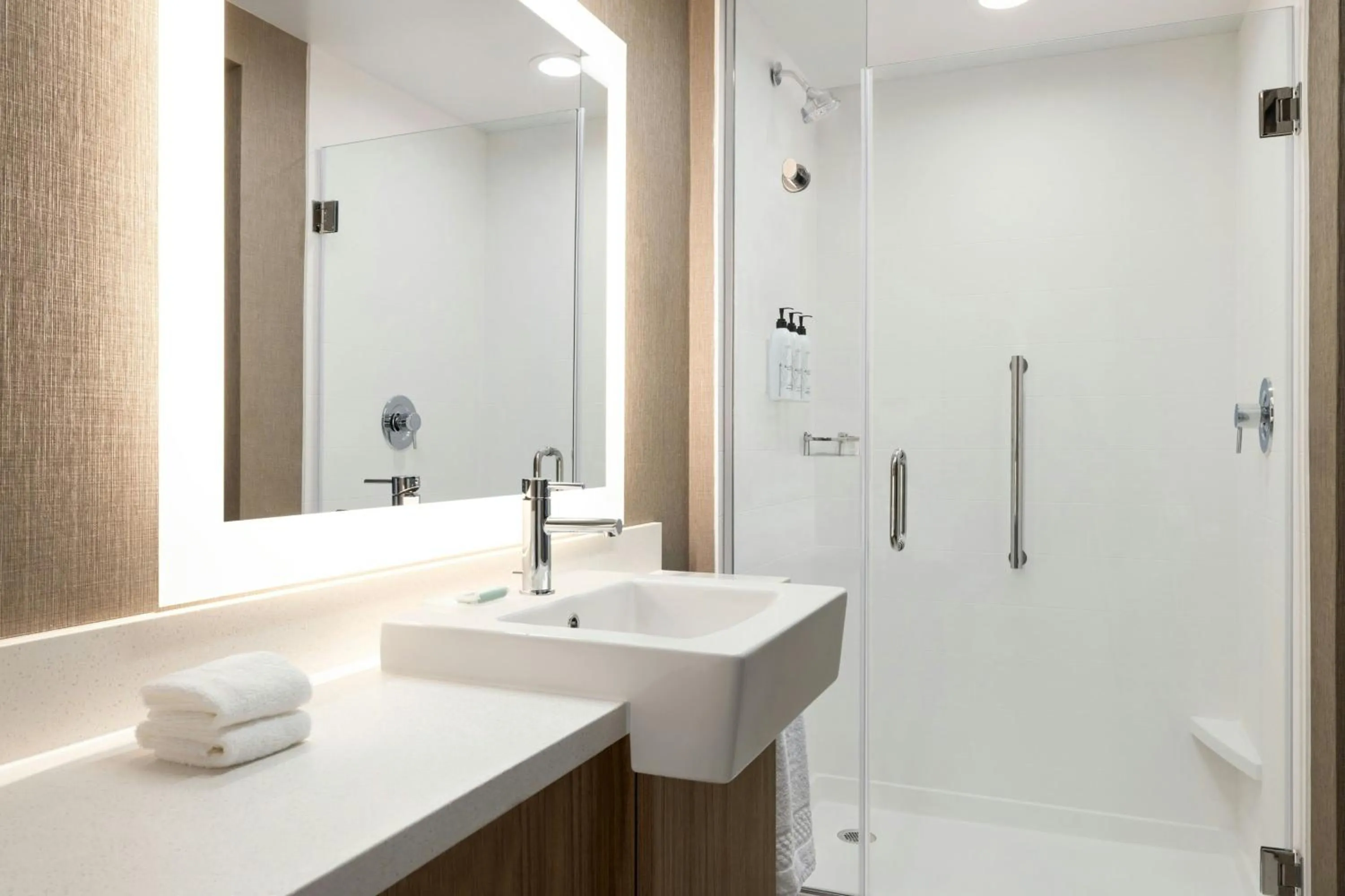 Bathroom in SpringHill Suites by Marriott Easton PA