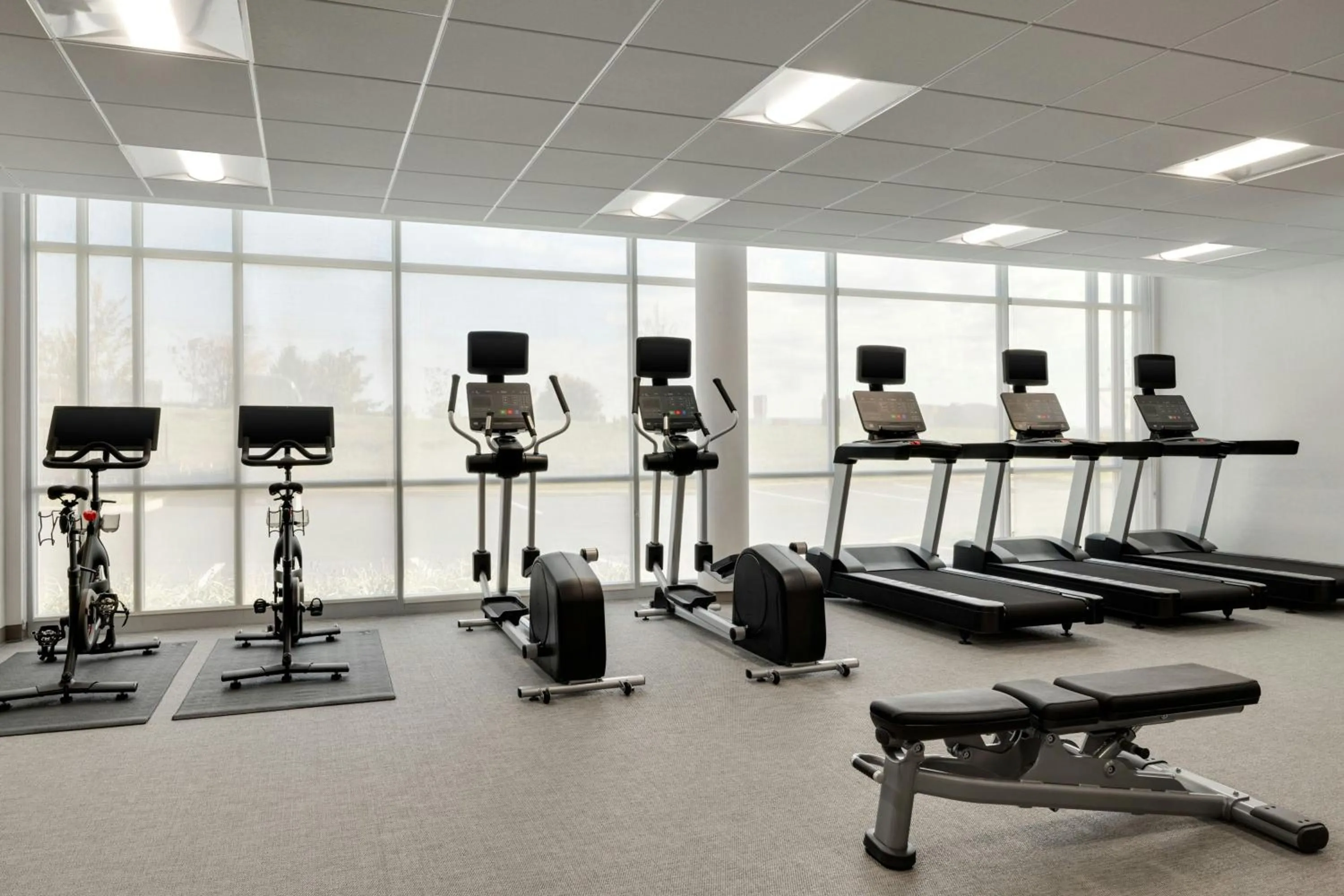 Fitness centre/facilities in SpringHill Suites by Marriott Easton PA