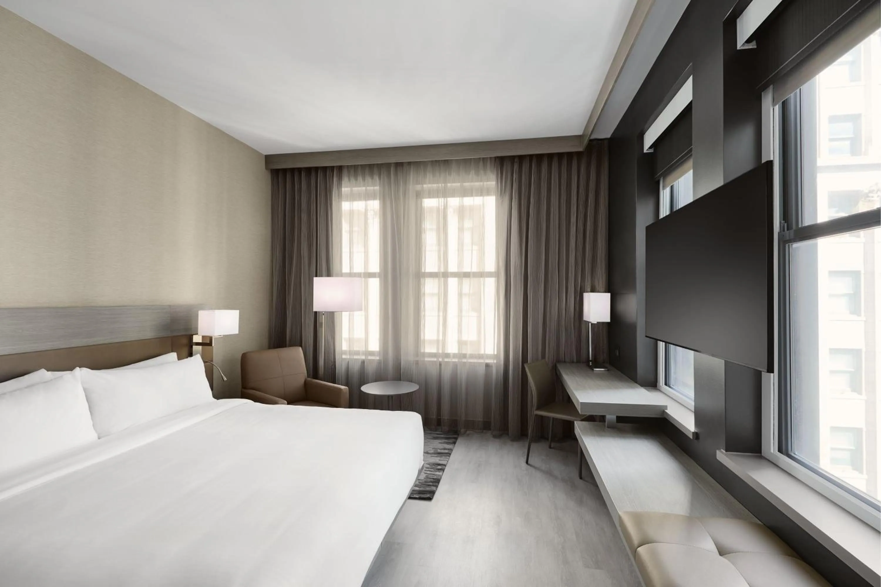 Photo of the whole room, Bed in AC Hotel by Marriott Kansas City Downtown