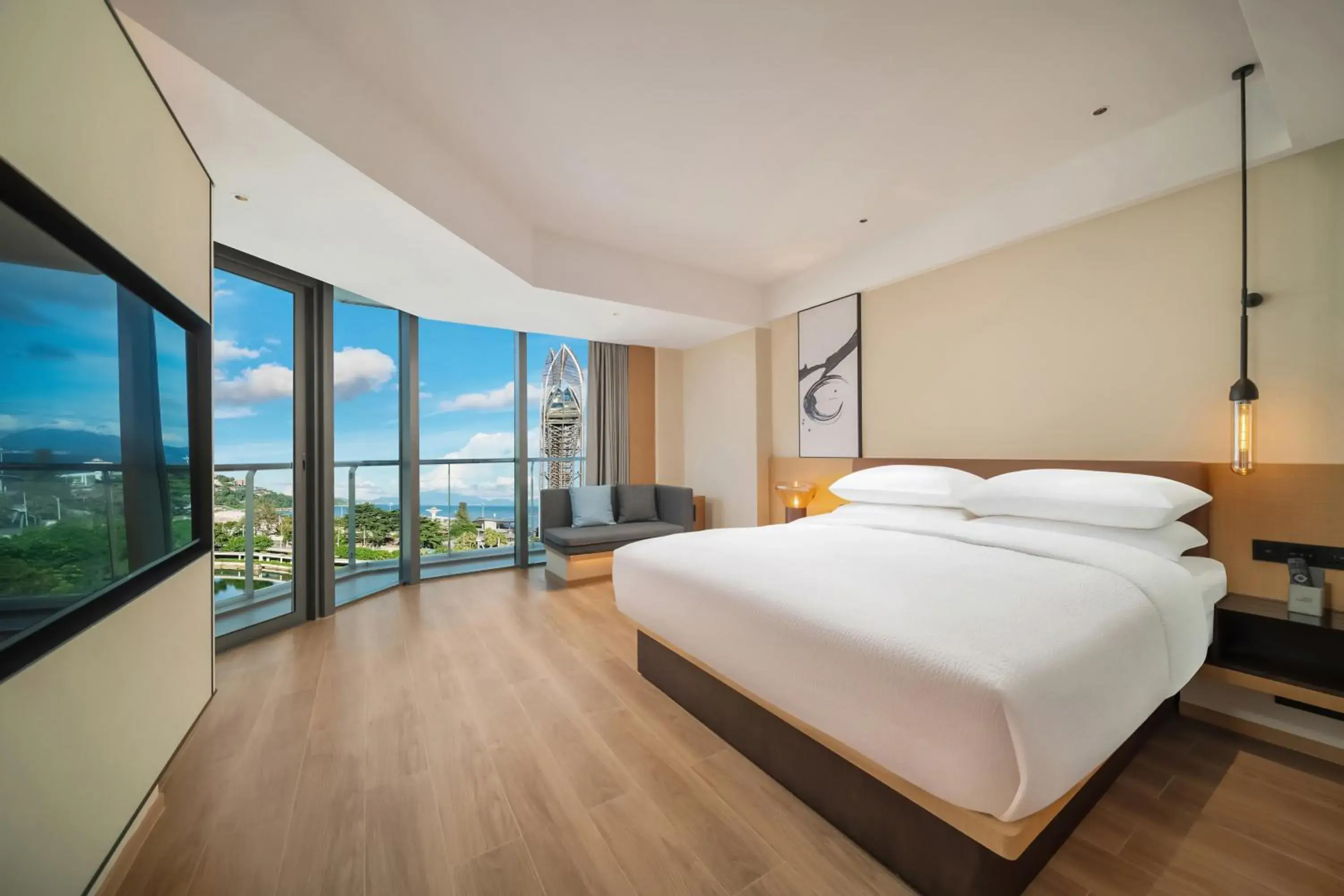 Superior King Suite in Fairfield by Marriott Shenzhen Dameisha Superior King Suite in Fairfield by Marriott Shenzhen Dameisha