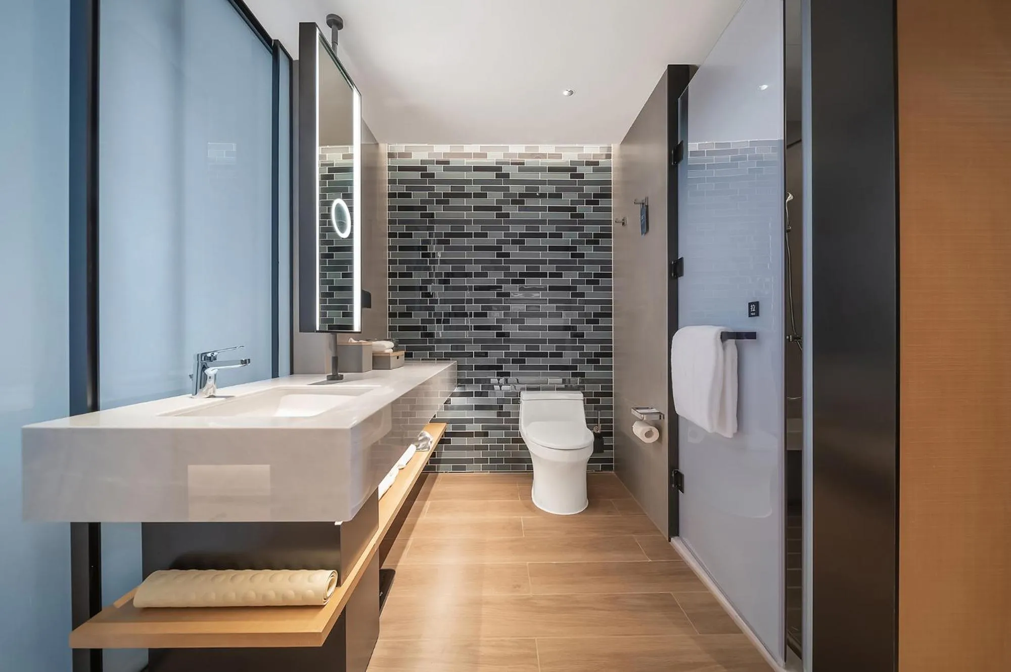 Toilet in Fairfield by Marriott Shenzhen Dameisha