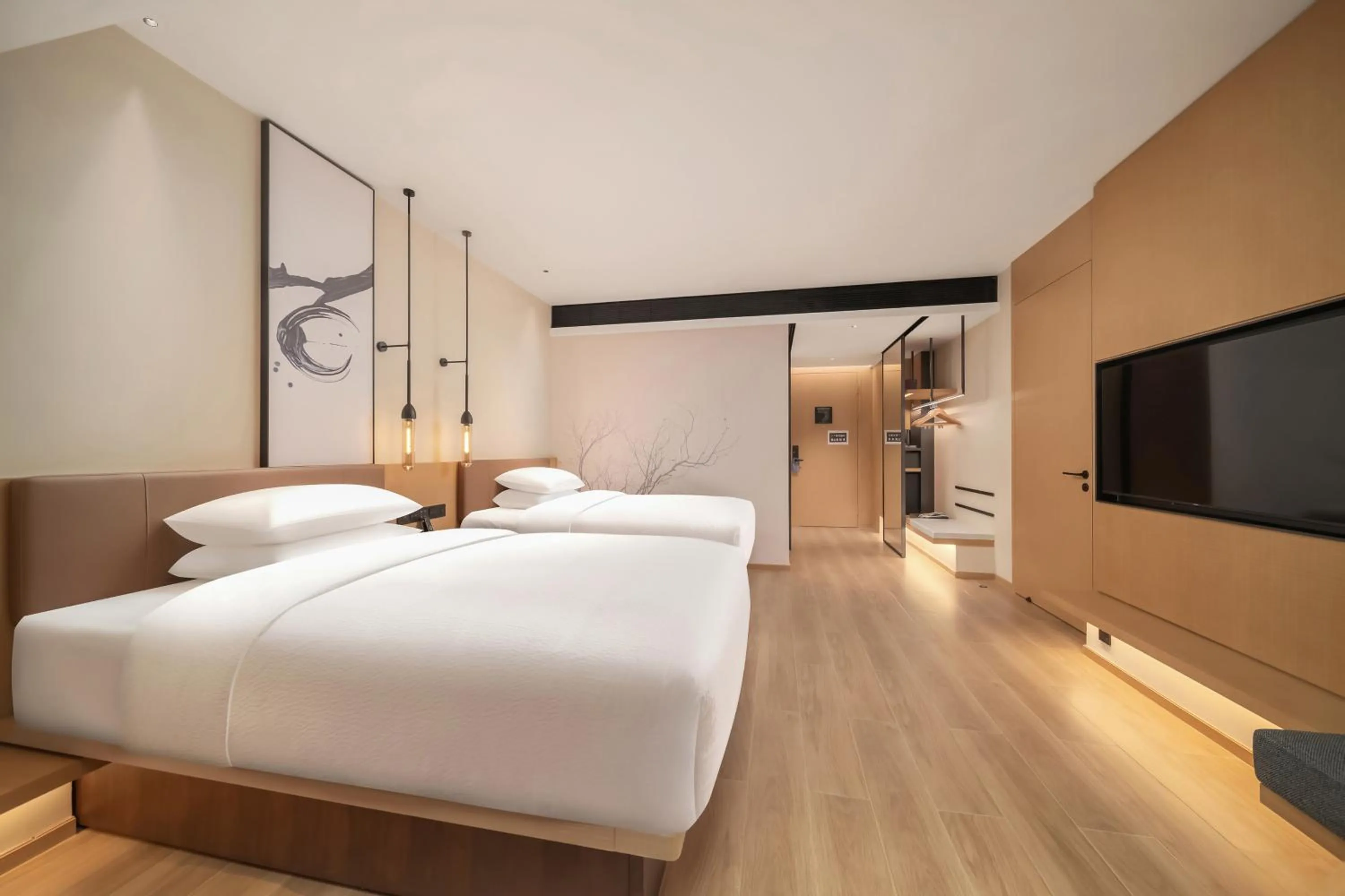 Bed in Fairfield by Marriott Shenzhen Dameisha