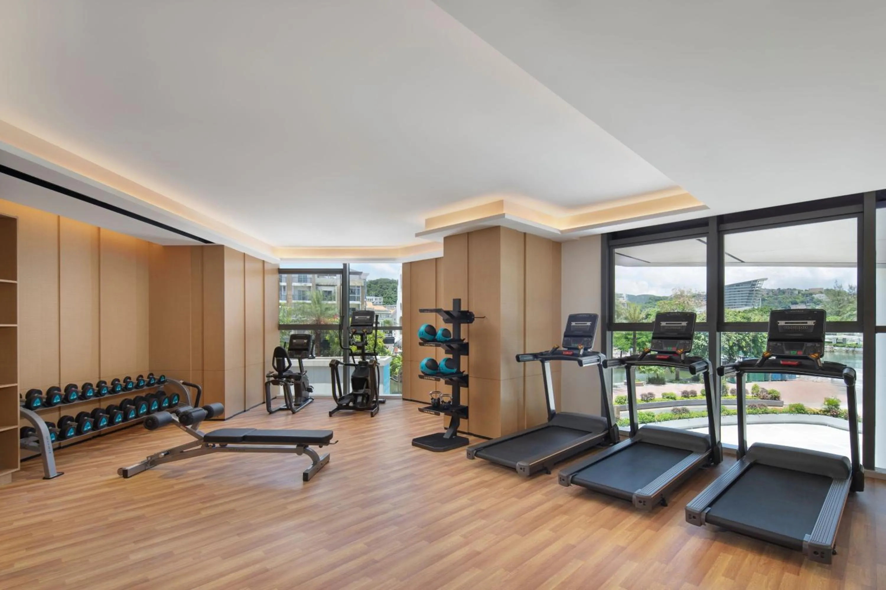Fitness centre/facilities in Fairfield by Marriott Shenzhen Dameisha