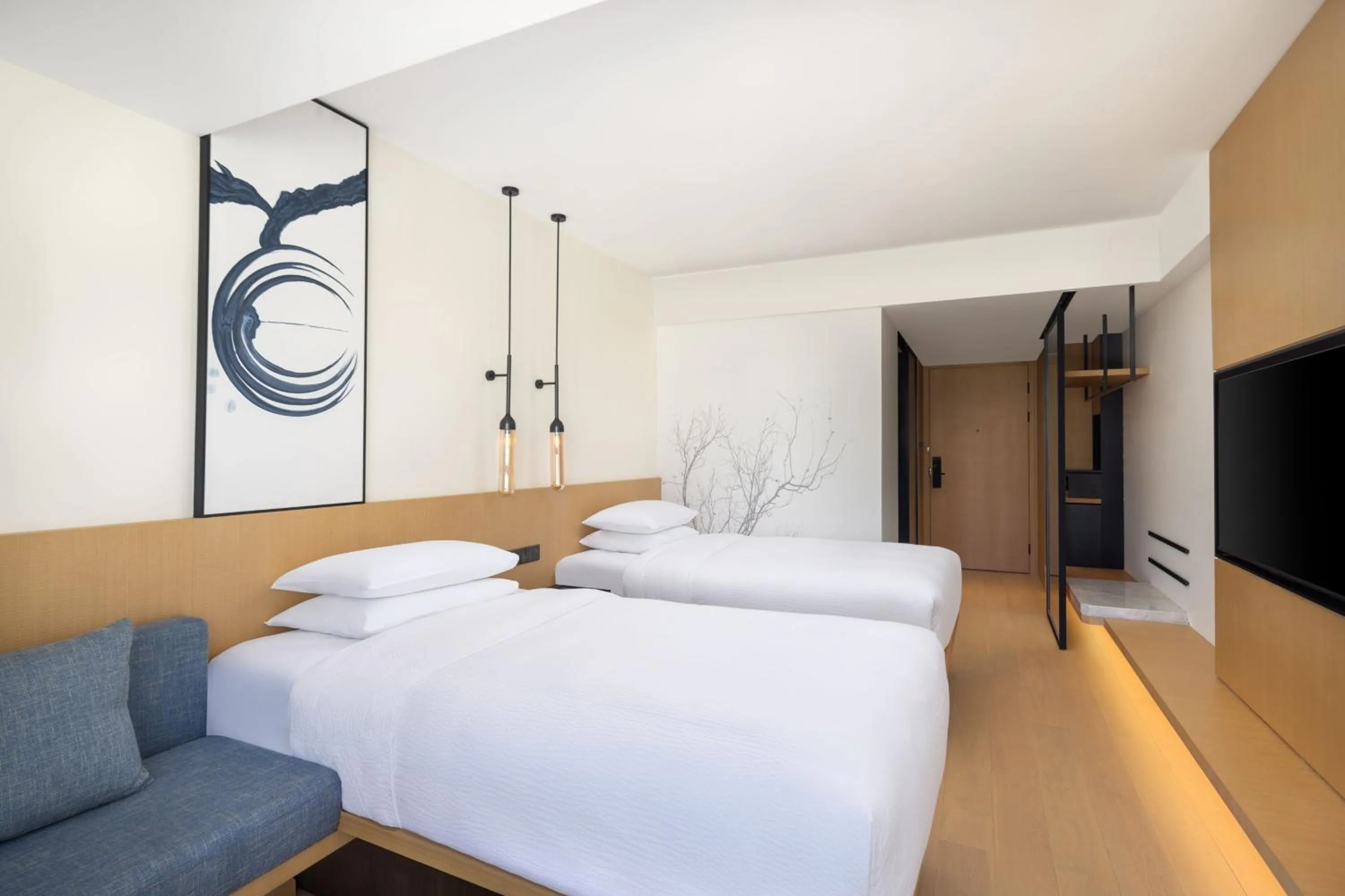 Photo of the whole room, Bed in Fairfield by Marriott Xi'an Yanta