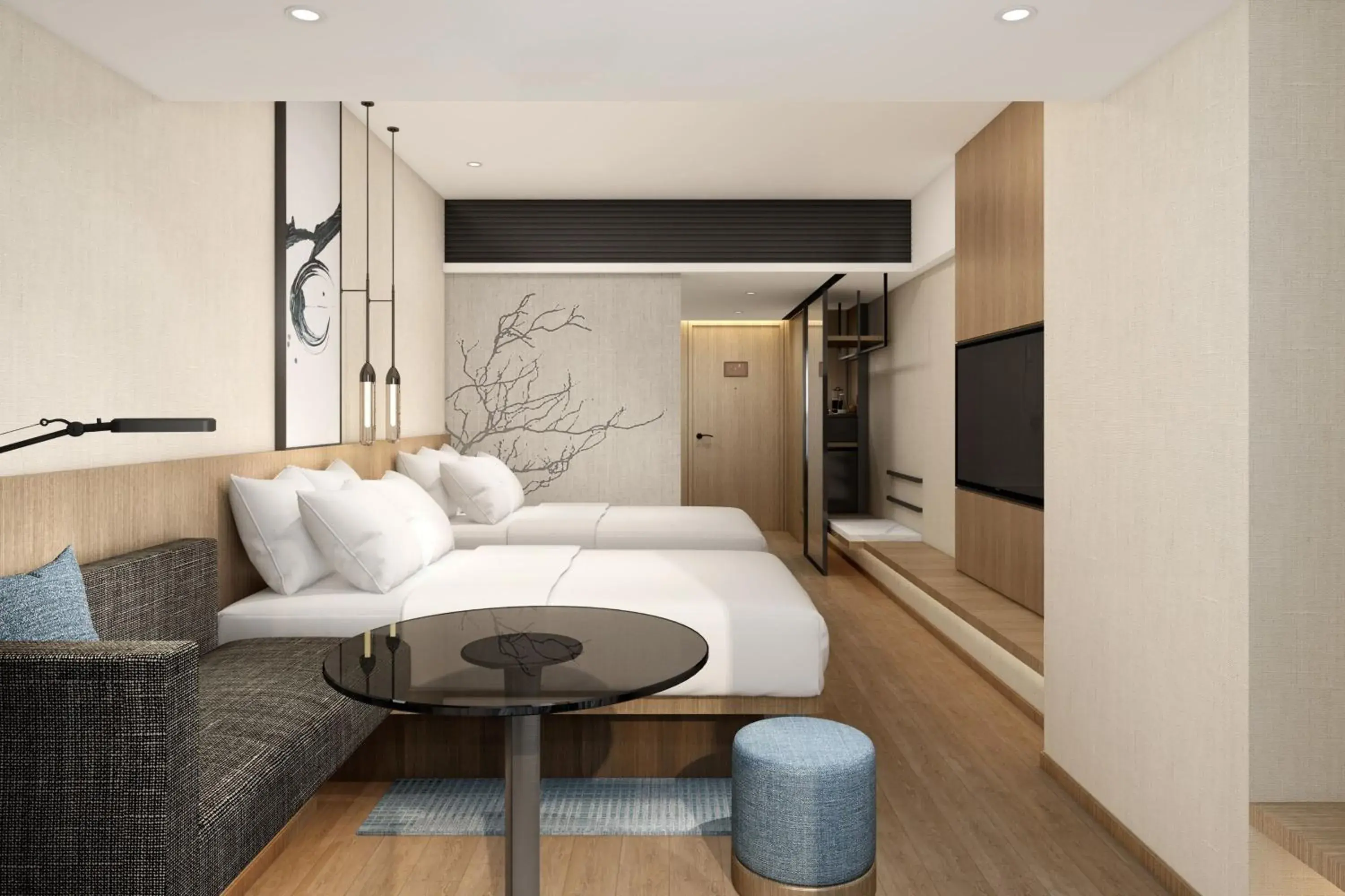 Executive Twin Room in Fairfield by Marriott Xi'an Yanta Executive Twin Room in Fairfield by Marriott Xi'an Yanta