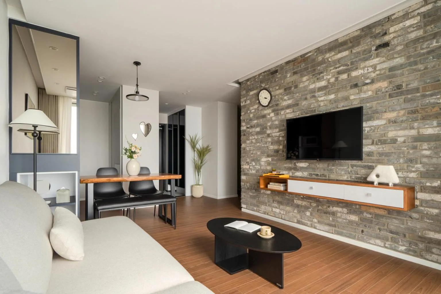 Living room in Urbanstay Siheung Geobukseom