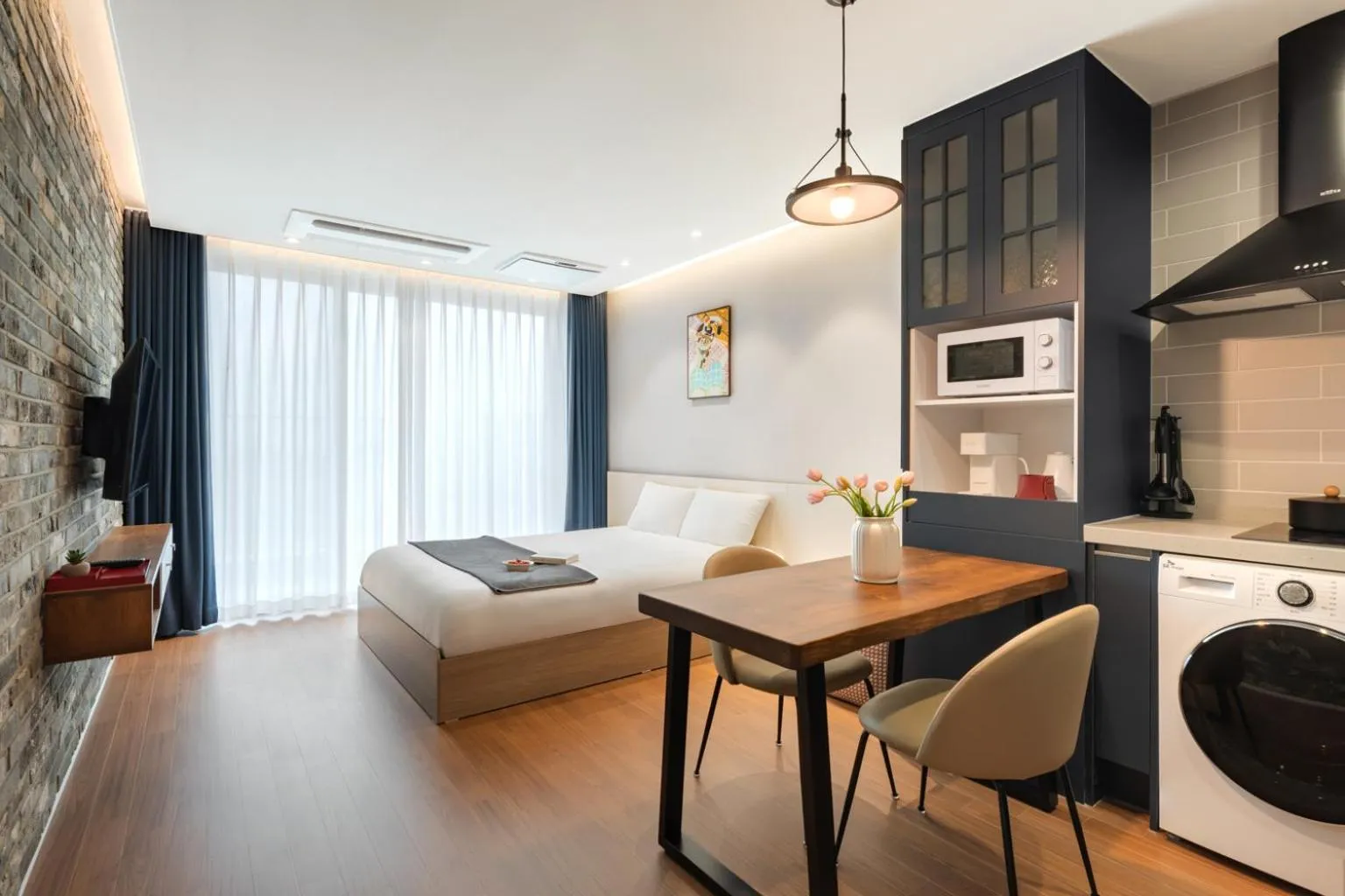 Living room in Urbanstay Siheung Geobukseom