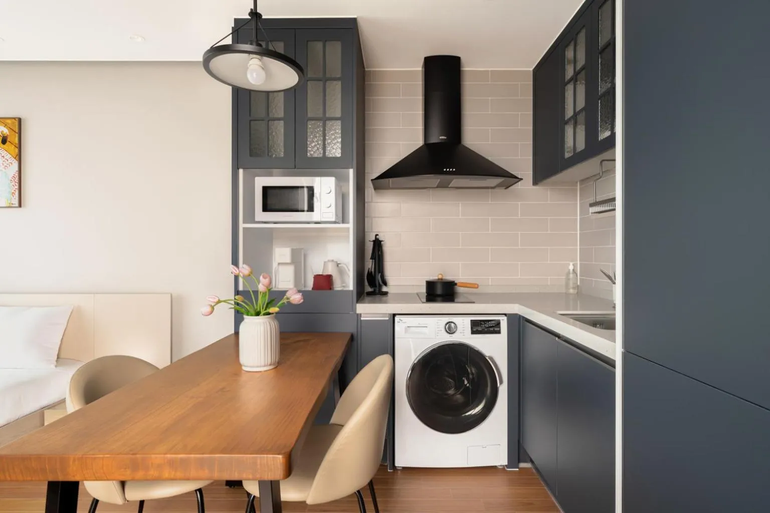 Kitchen or kitchenette in Urbanstay Siheung Geobukseom