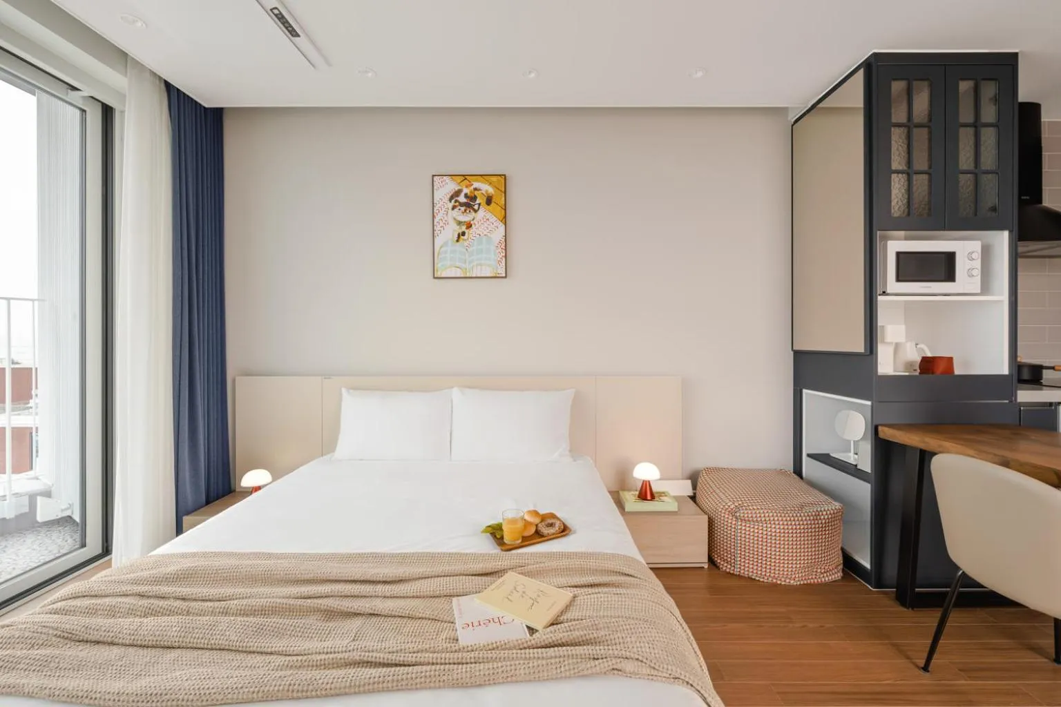 Bedroom, Bed in Urbanstay Siheung Geobukseom