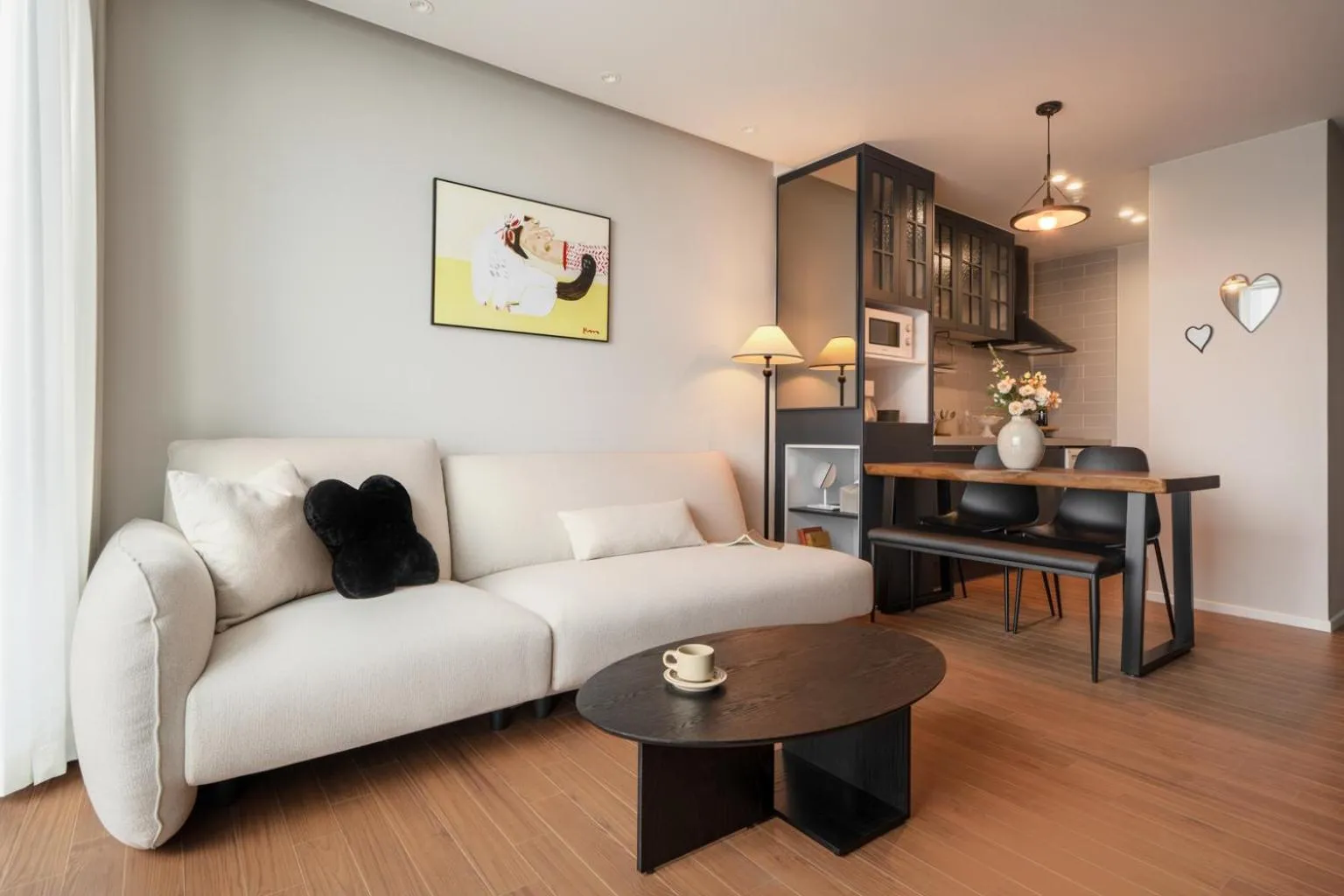 Living room in Urbanstay Siheung Geobukseom