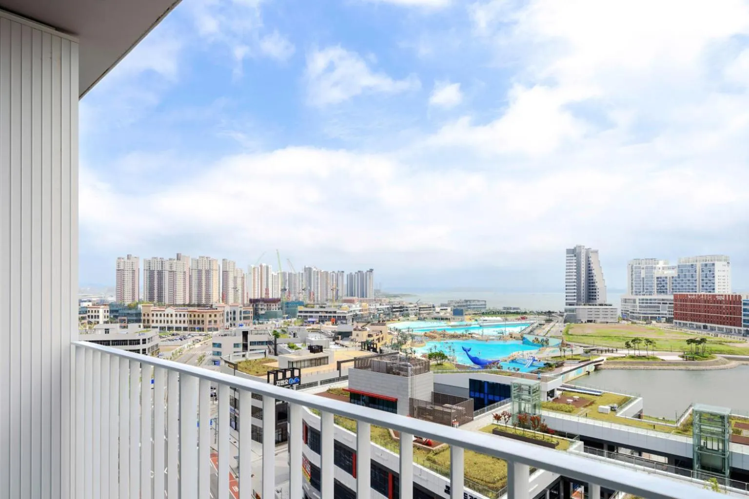 Balcony/Terrace in Urbanstay Siheung Geobukseom