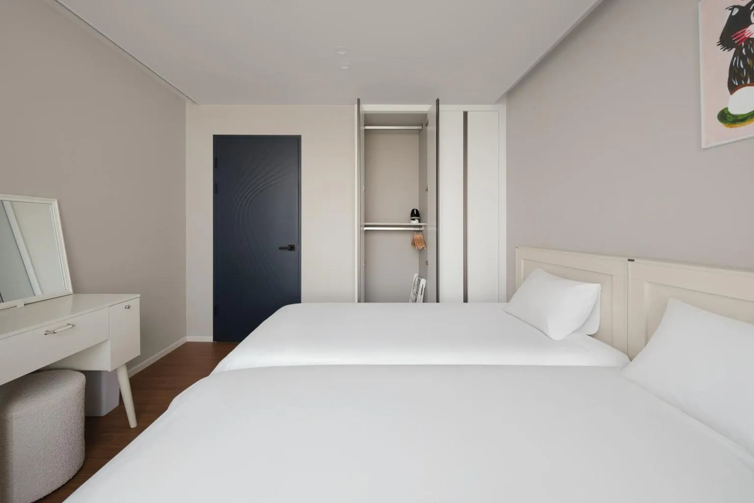 Bedroom, Bed in Urbanstay Siheung Geobukseom