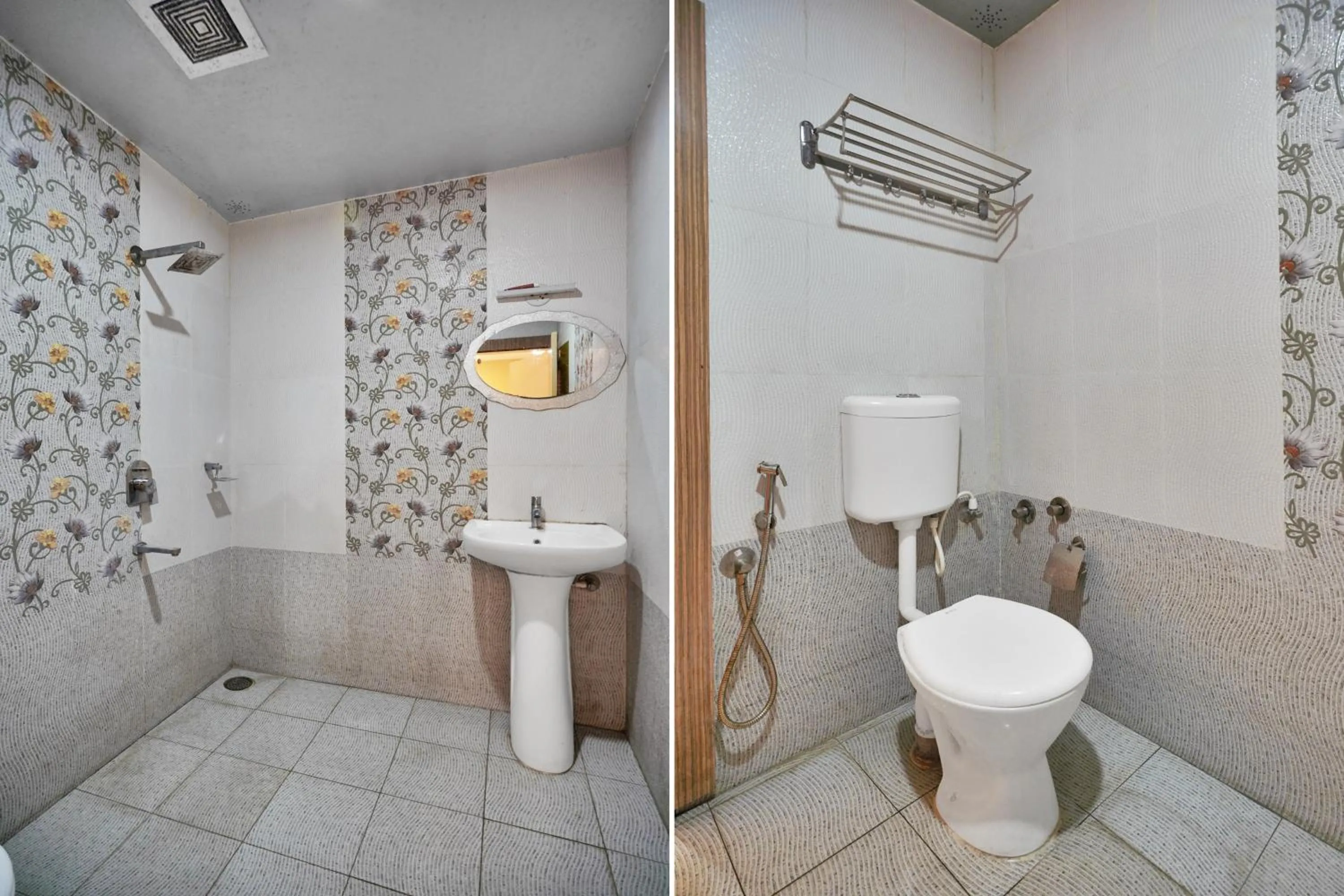 Bathroom in Super Collection O Kushal Nagar Near KSRTC Bus Stand