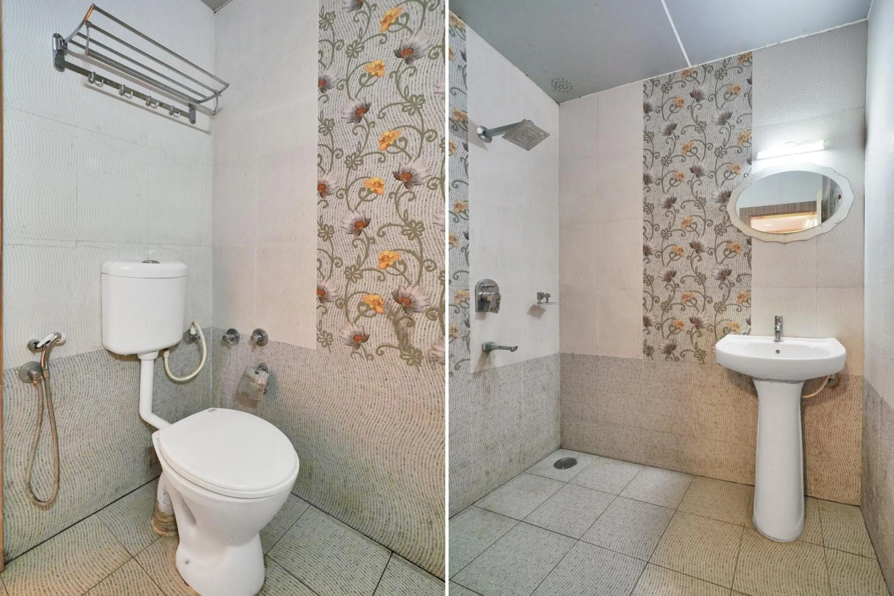 Bathroom in Super Collection O Kushal Nagar Near KSRTC Bus Stand