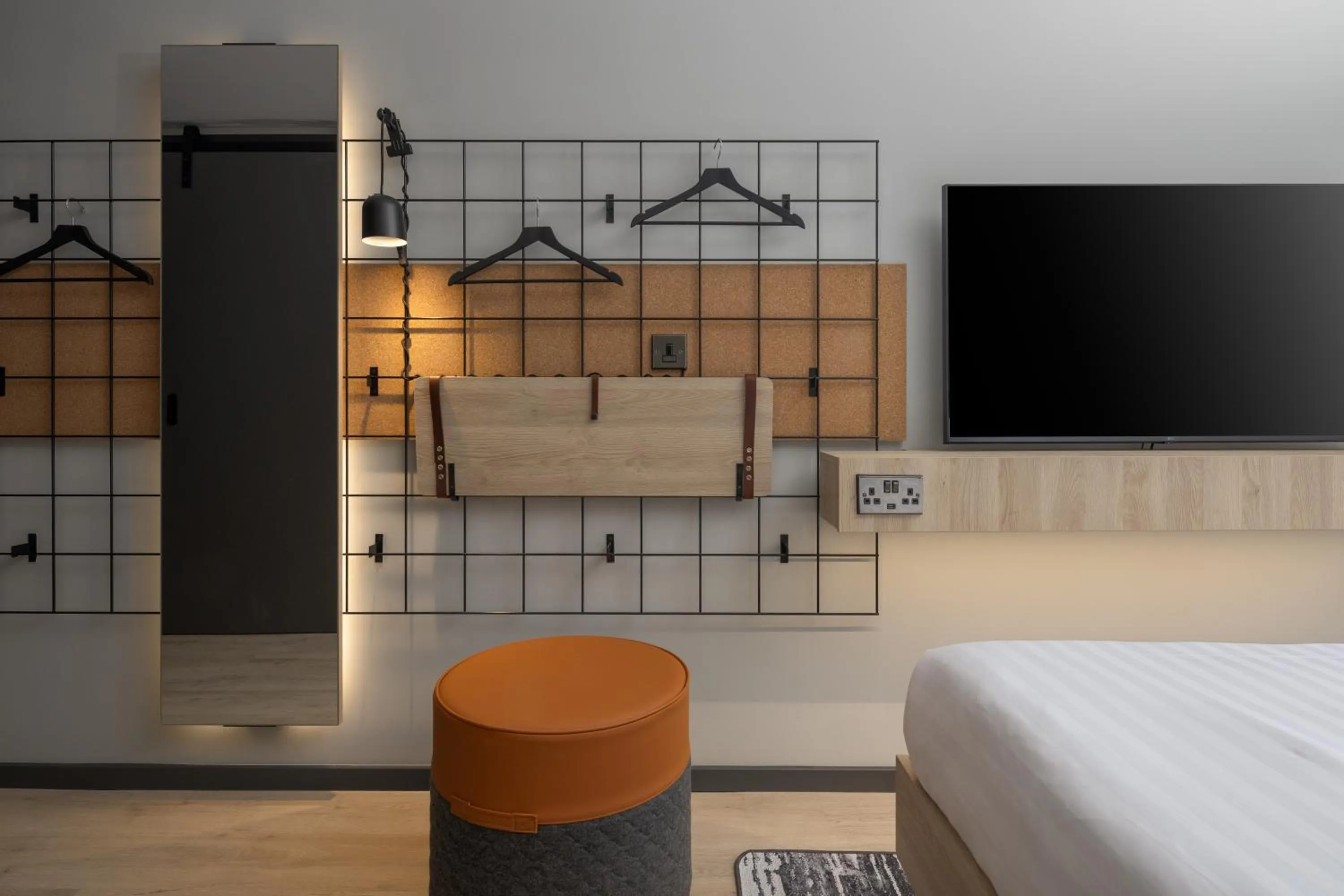 Bedroom, Bed in Moxy Cork