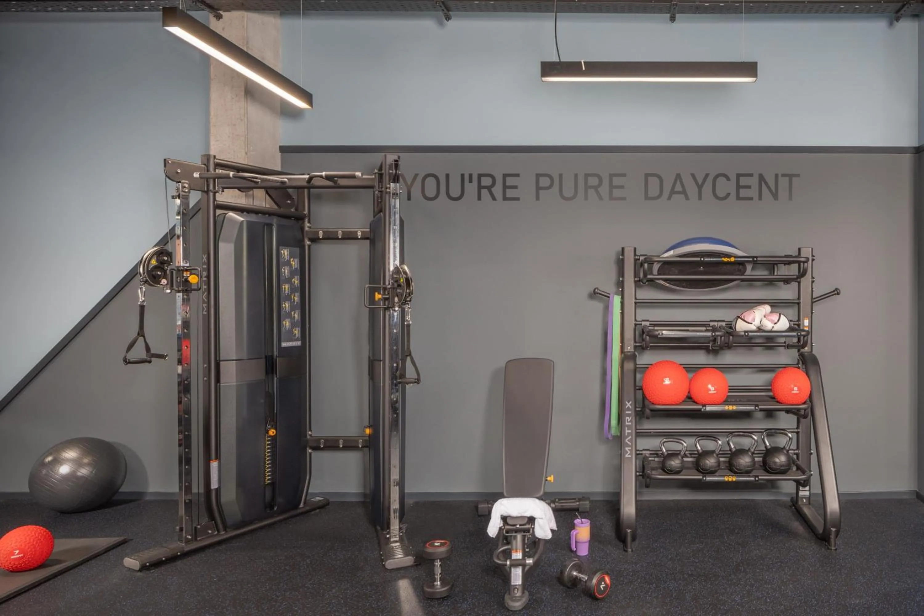 Fitness centre/facilities in Moxy Cork