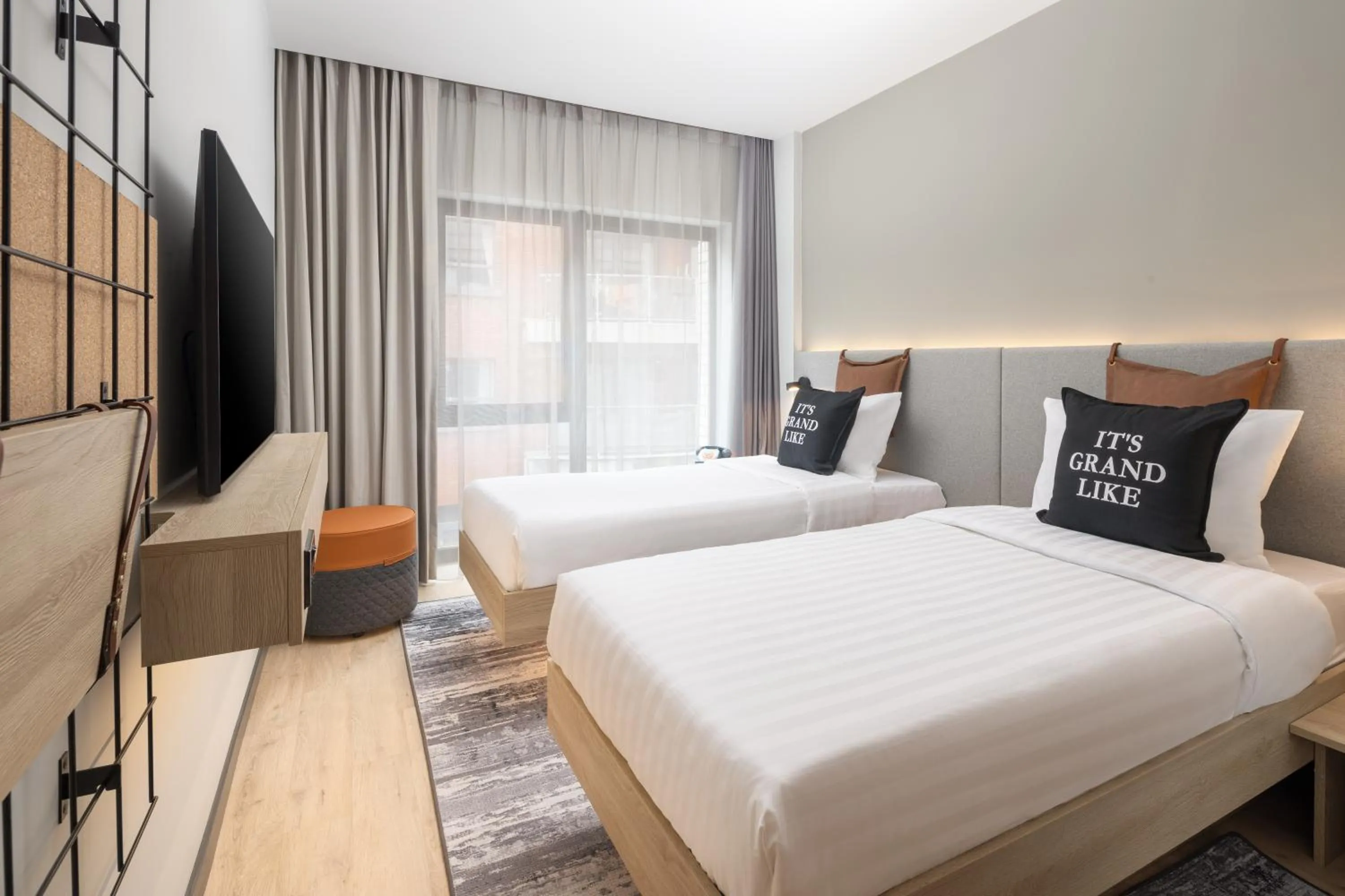 Bedroom, Bed in Moxy Cork