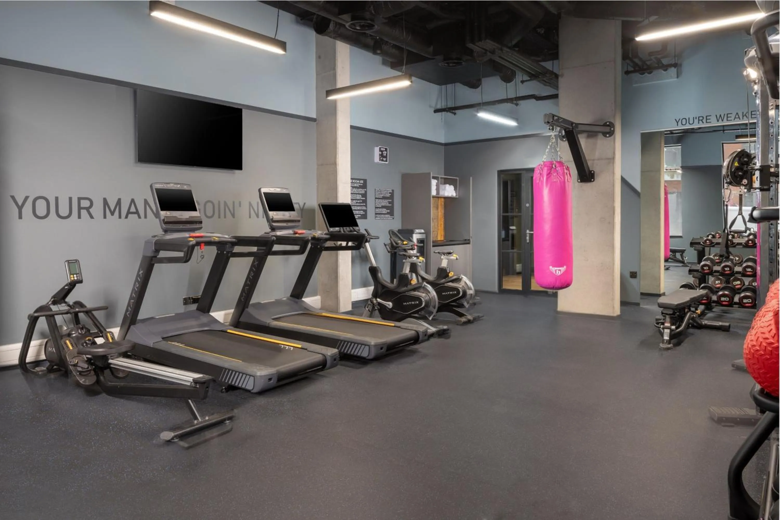 Fitness centre/facilities in Residence Inn by Marriott Cork