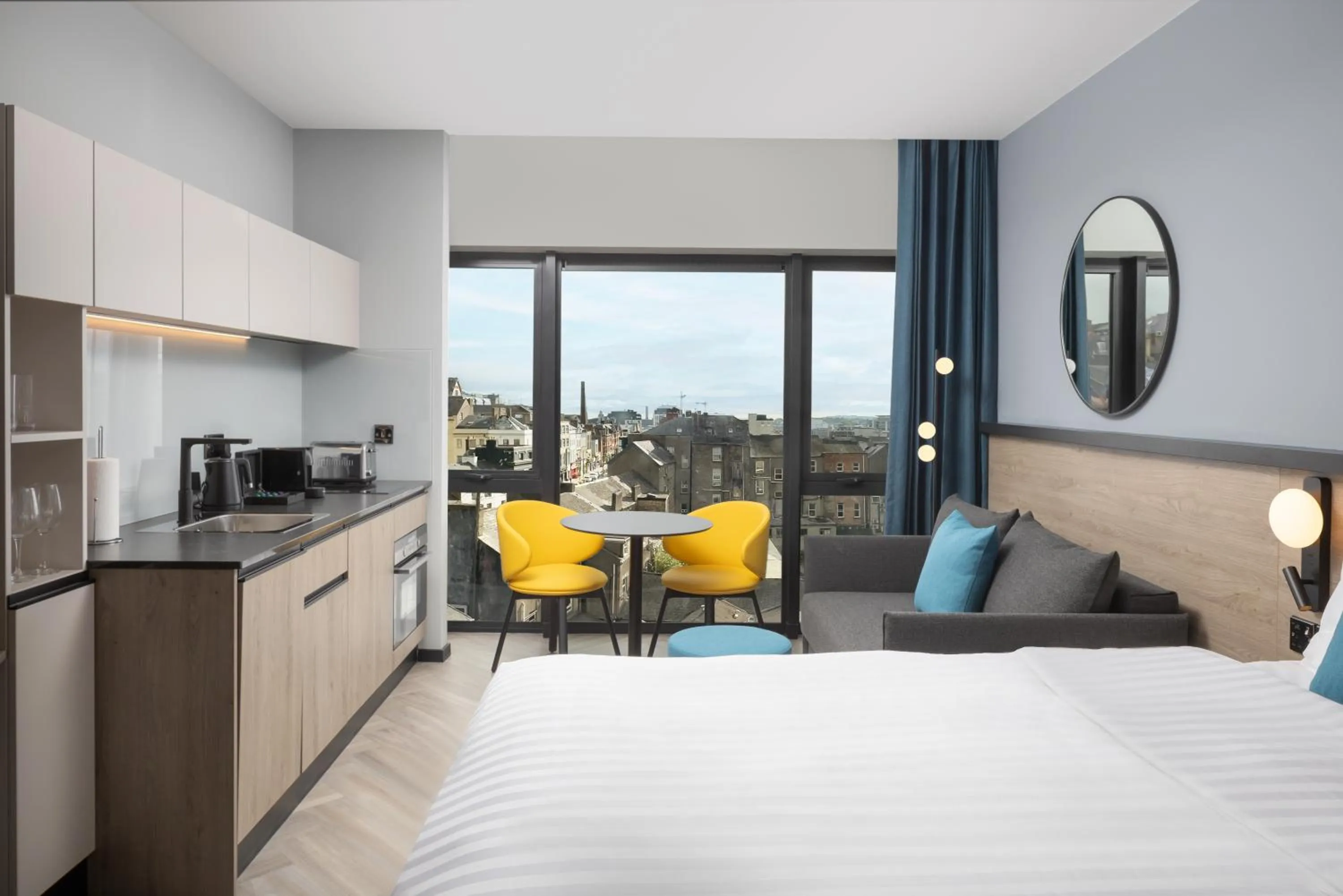 Bedroom, Bed in Residence Inn by Marriott Cork
