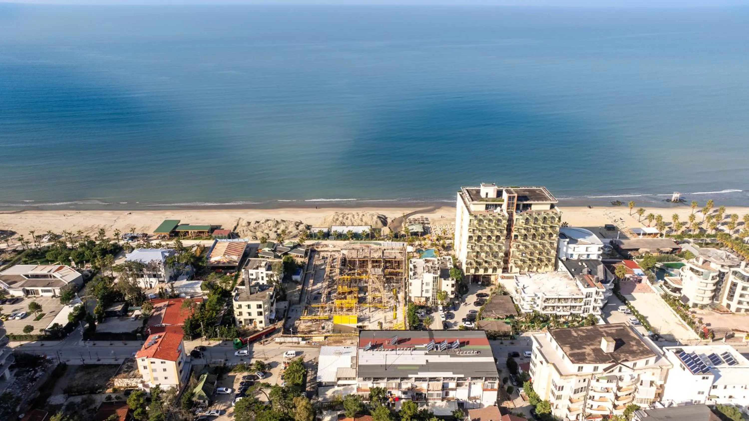 City view in Golemi Lux Hotel