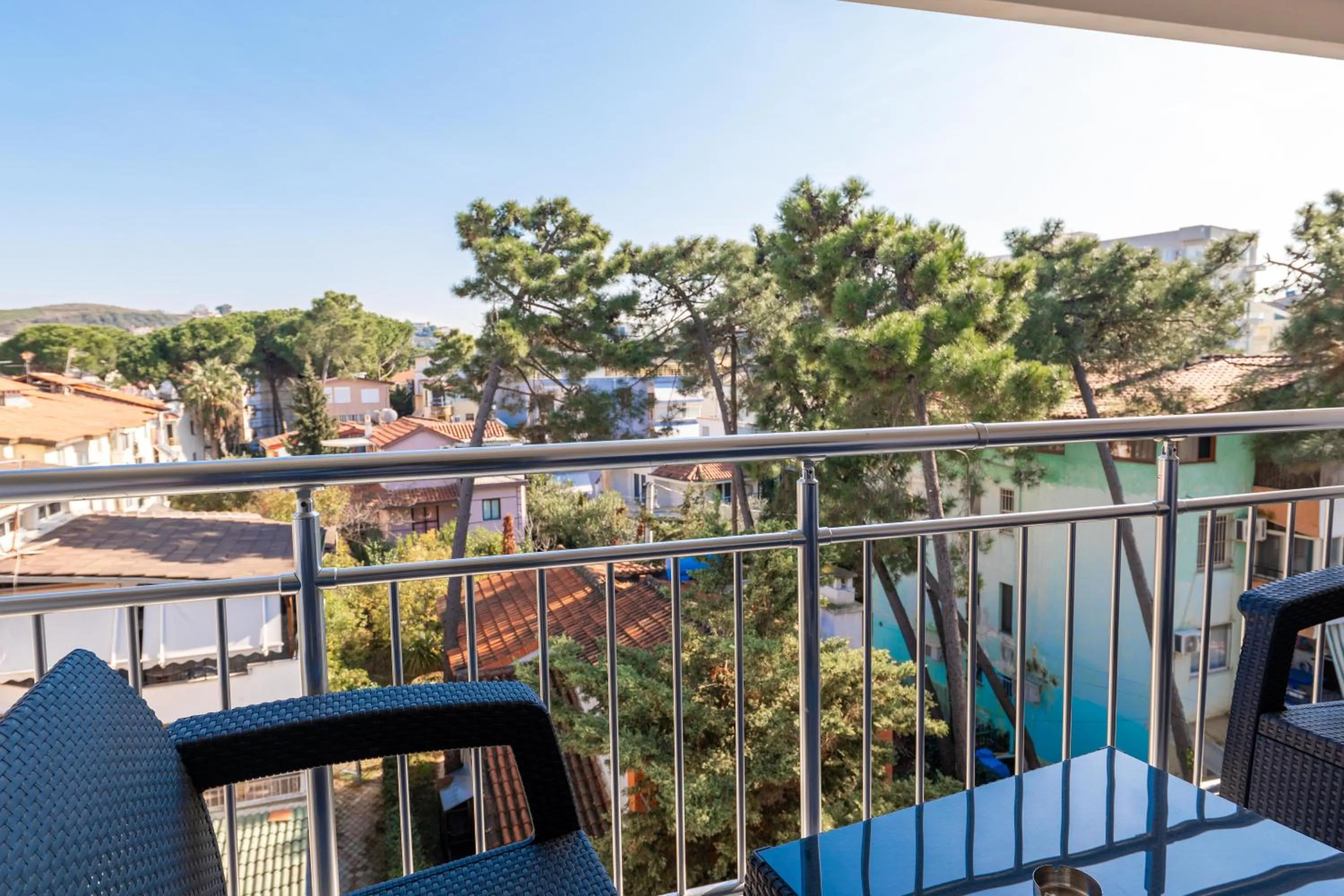 Balcony/Terrace in Golemi Lux Hotel