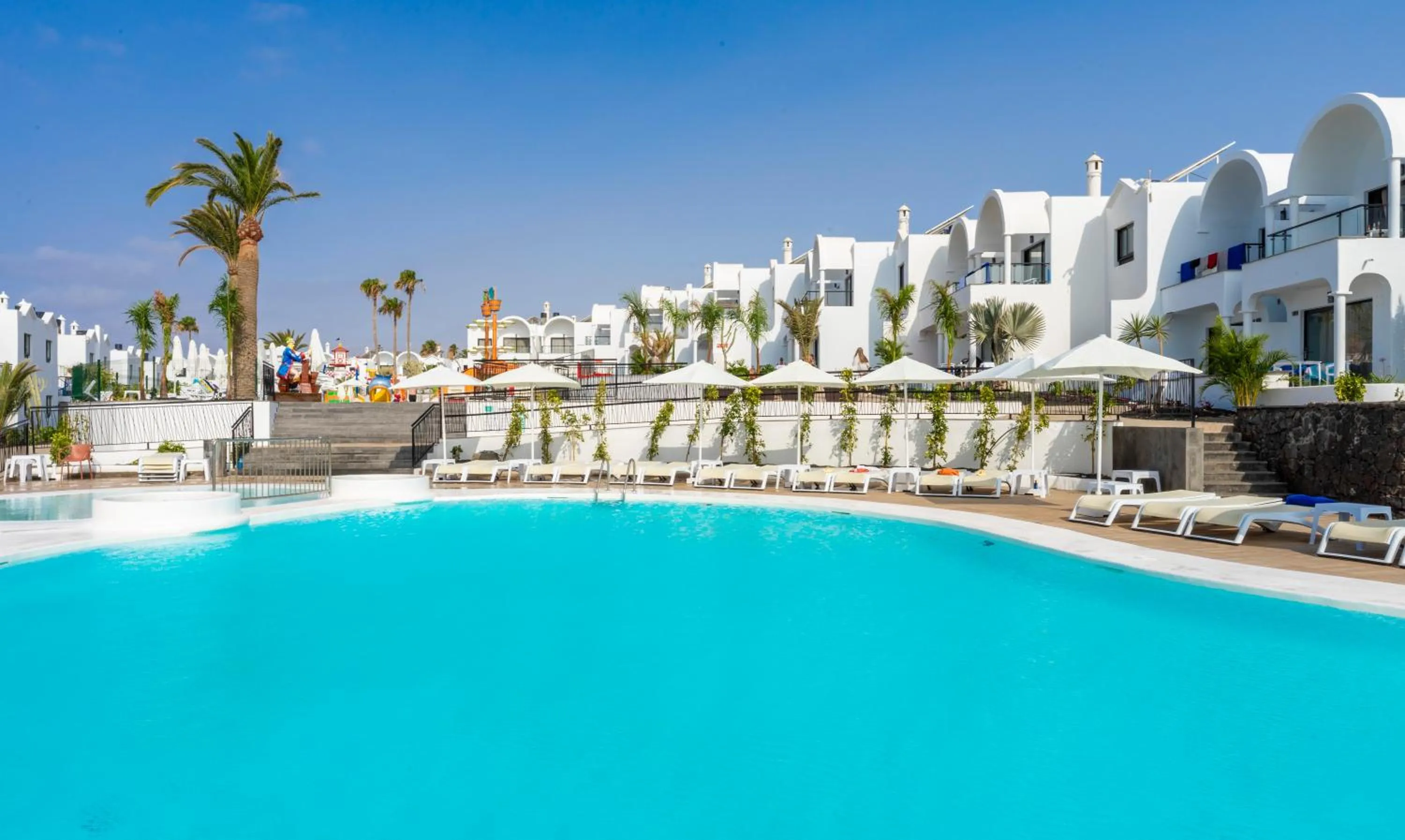 Pool view in Bakour Lanzarote Splash