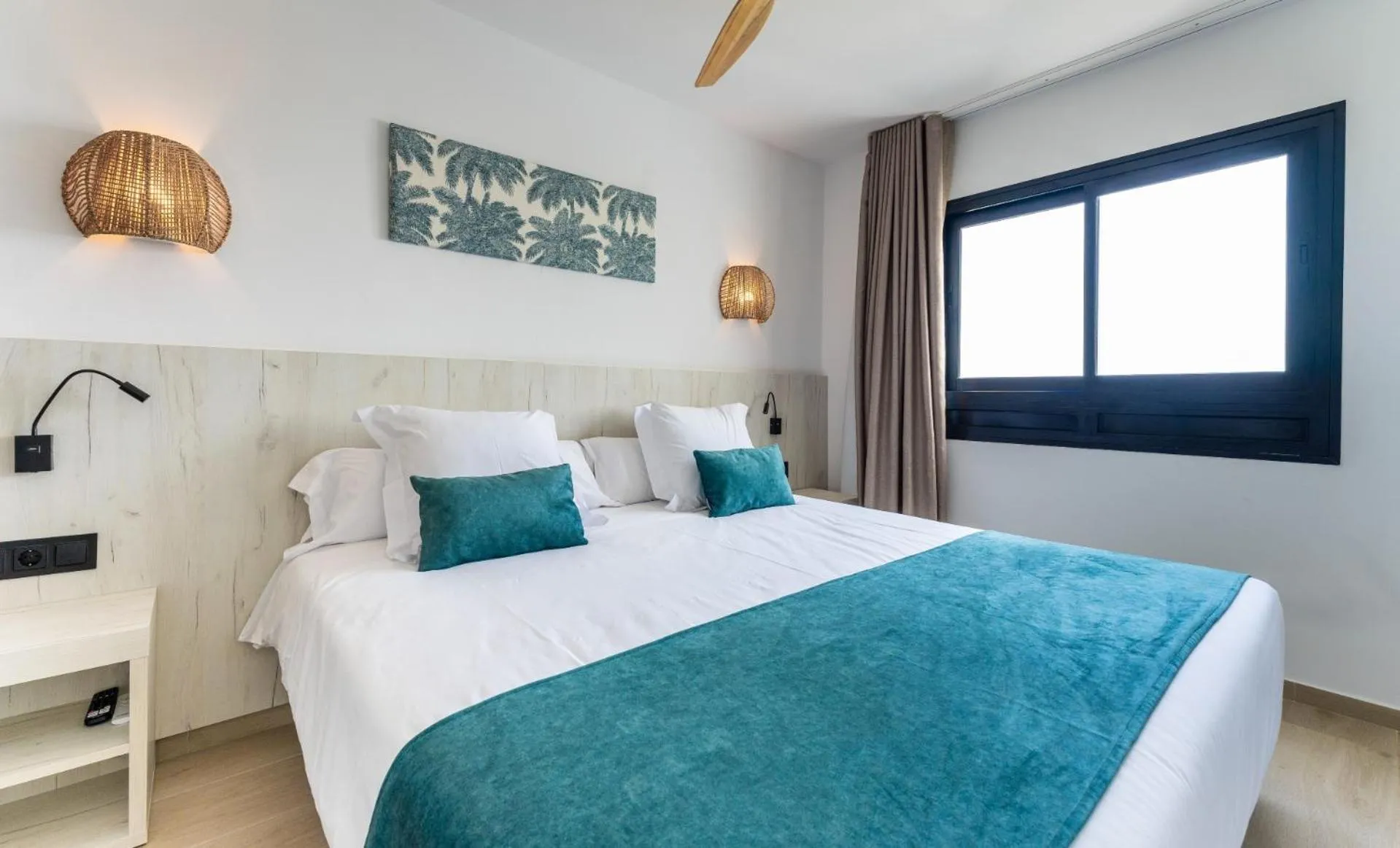 Bedroom, Bed in Bakour Lanzarote Splash