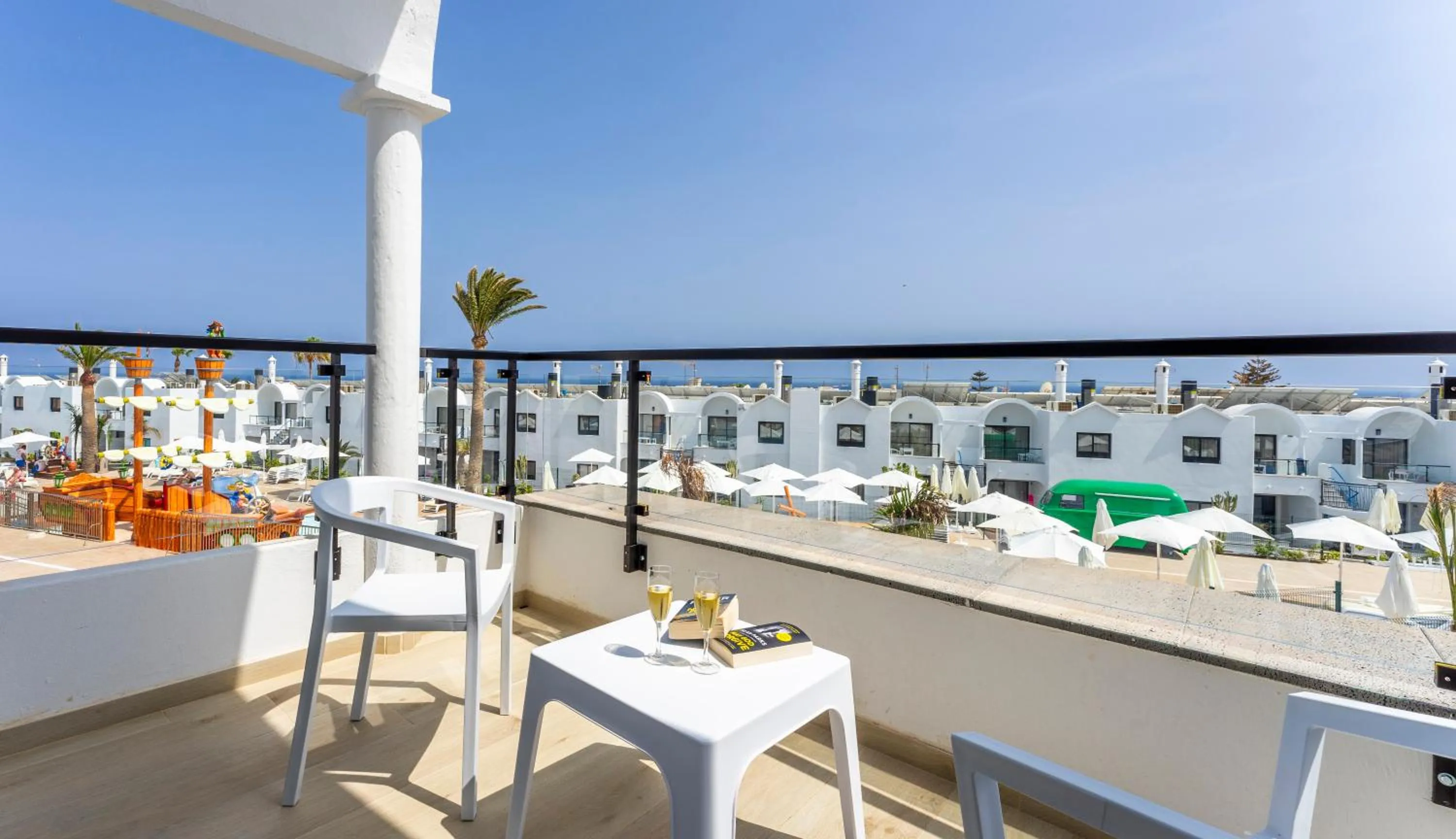 Balcony/Terrace in Bakour Lanzarote Splash
