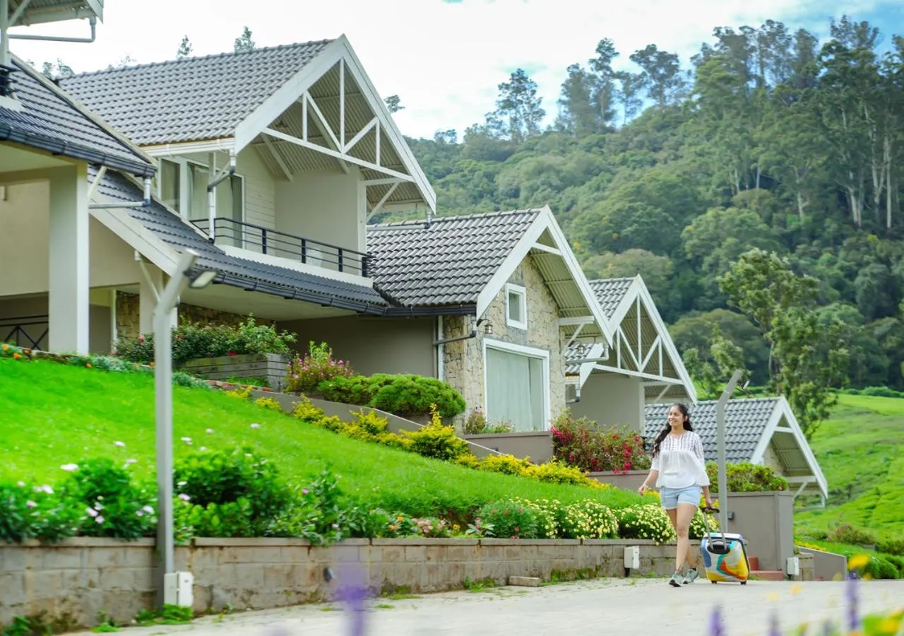 Mountain view in AJ Gable Clouds Ooty by VOYE HOMES - Serene Stay Near Avalanche Emerald Lake