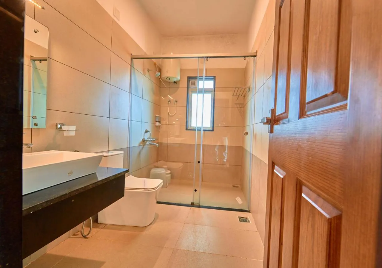 Shower in AJ Gable Clouds Ooty by VOYE HOMES - Serene Stay Near Avalanche Emerald Lake