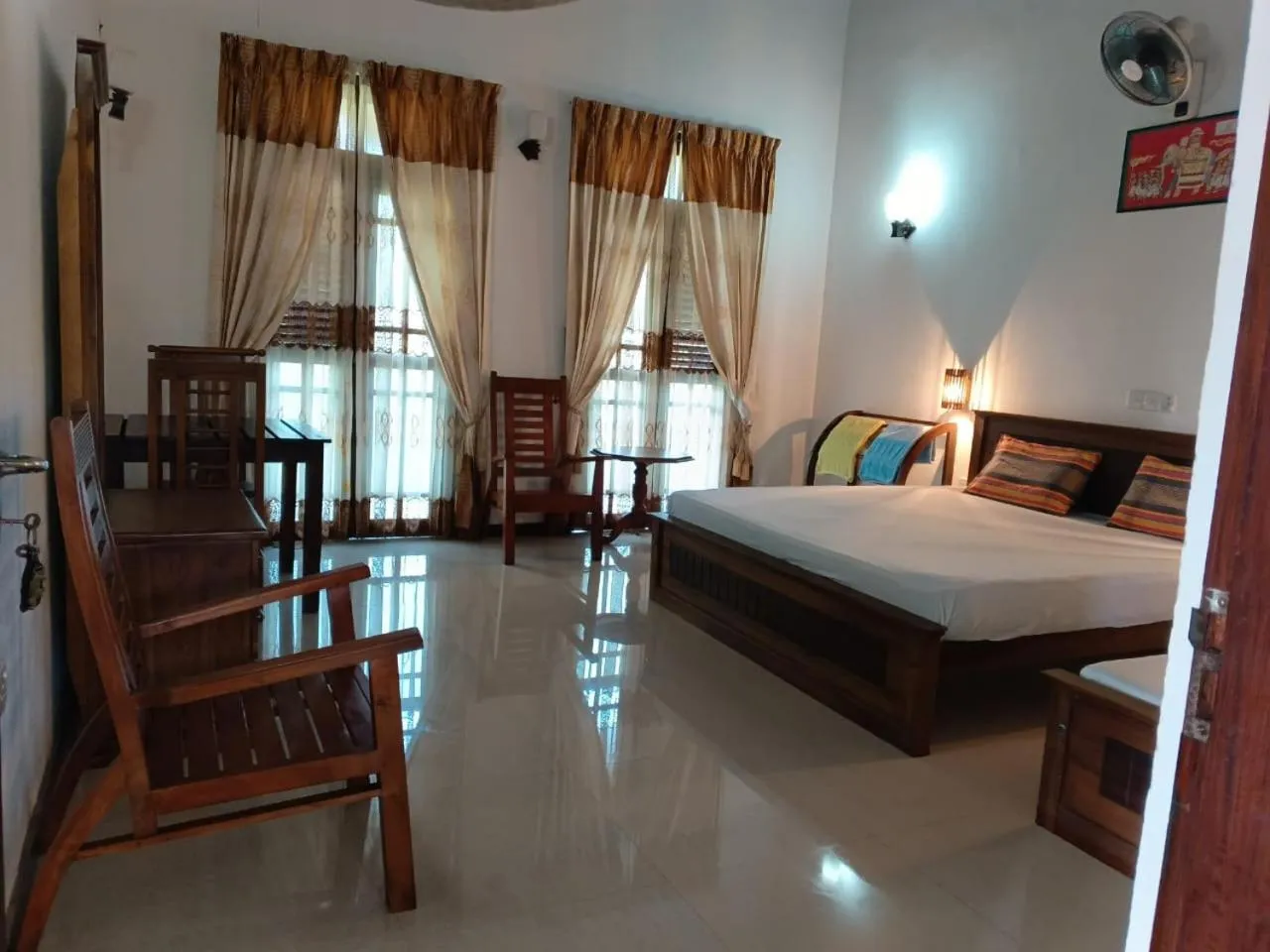 Bed in Lagoonvilla hotel