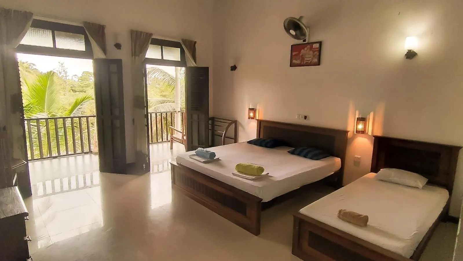Bed in Lagoonvilla hotel