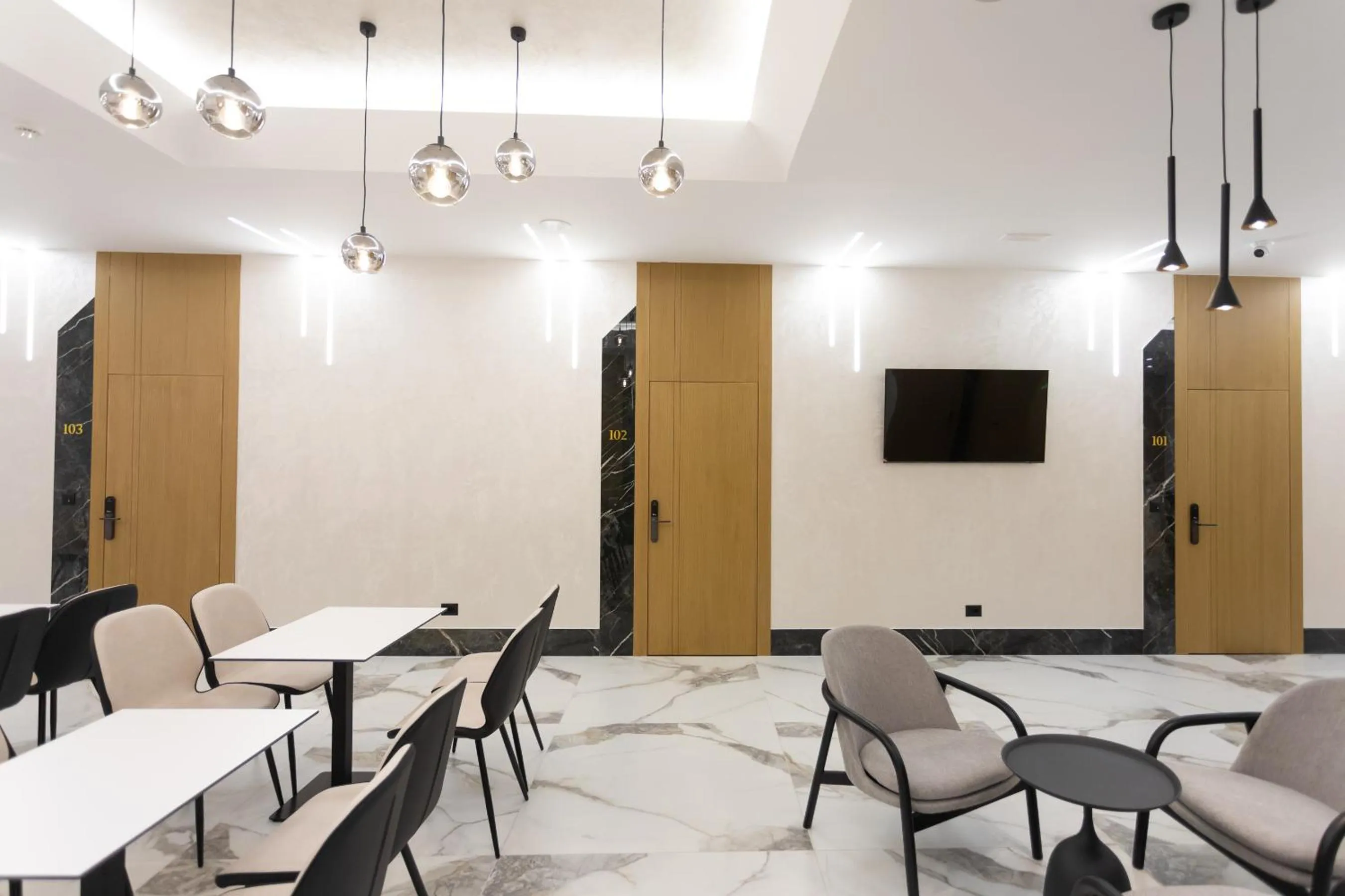 Seating area in Nayel Hotel