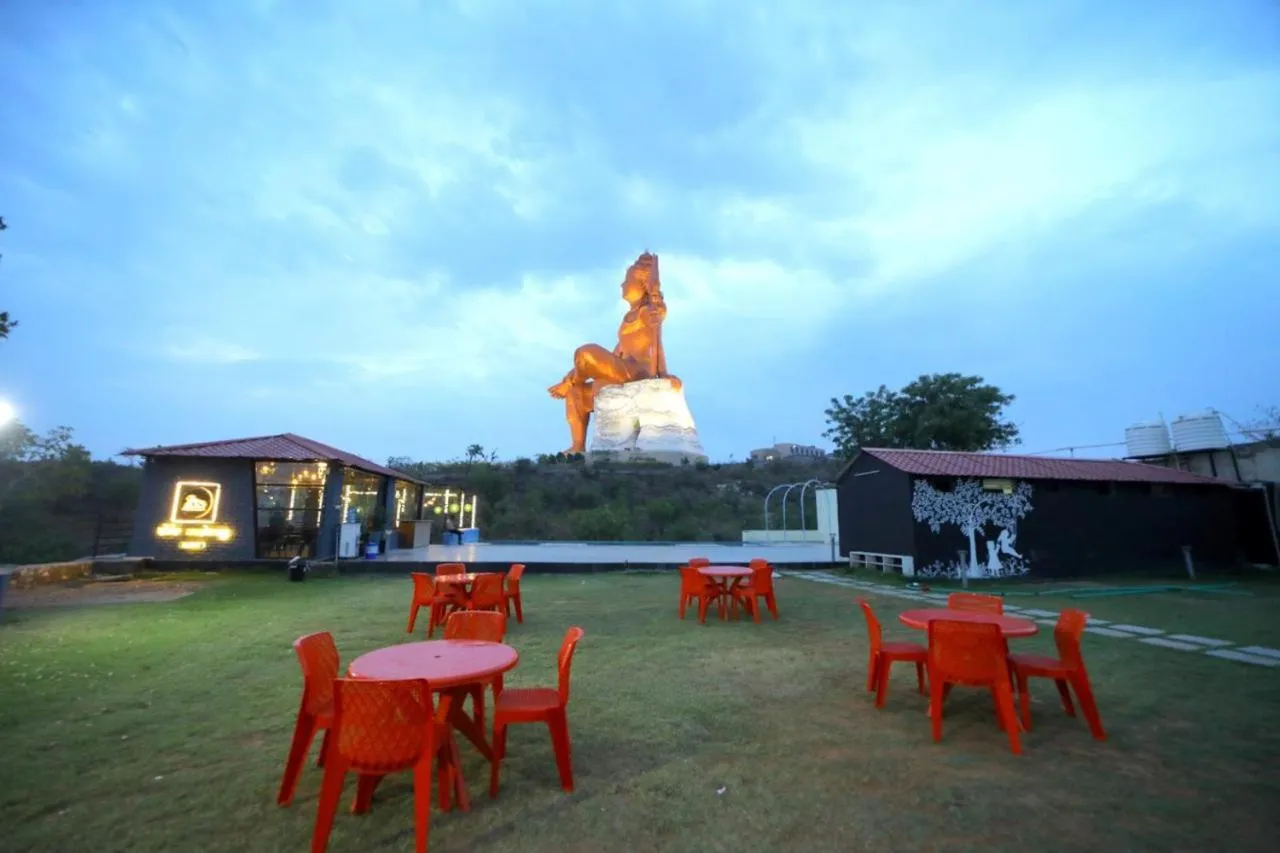 Swimming pool in Shiv Ashray Resort