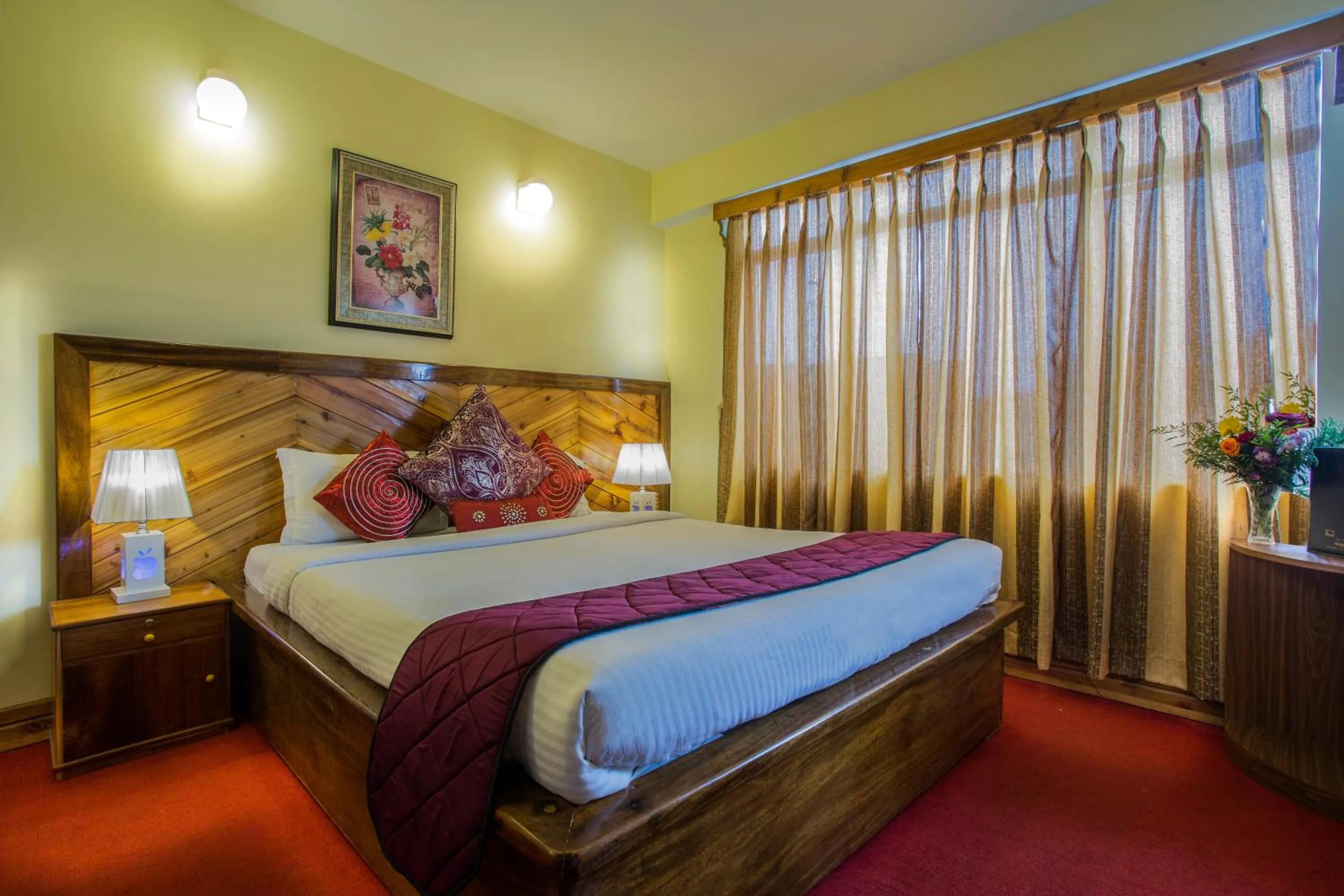 Bedroom in Hotel White Yak