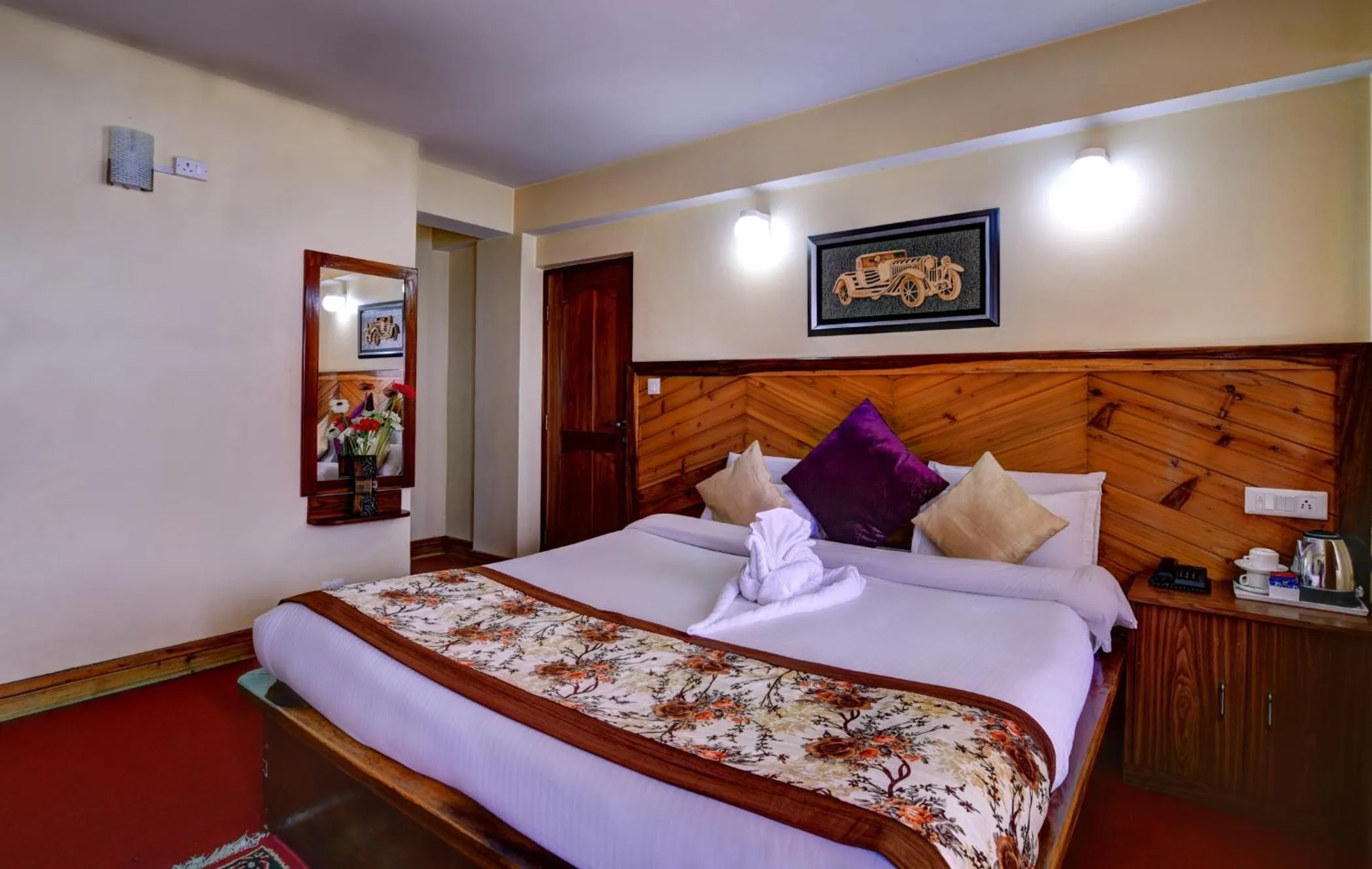 Bedroom in Hotel White Yak