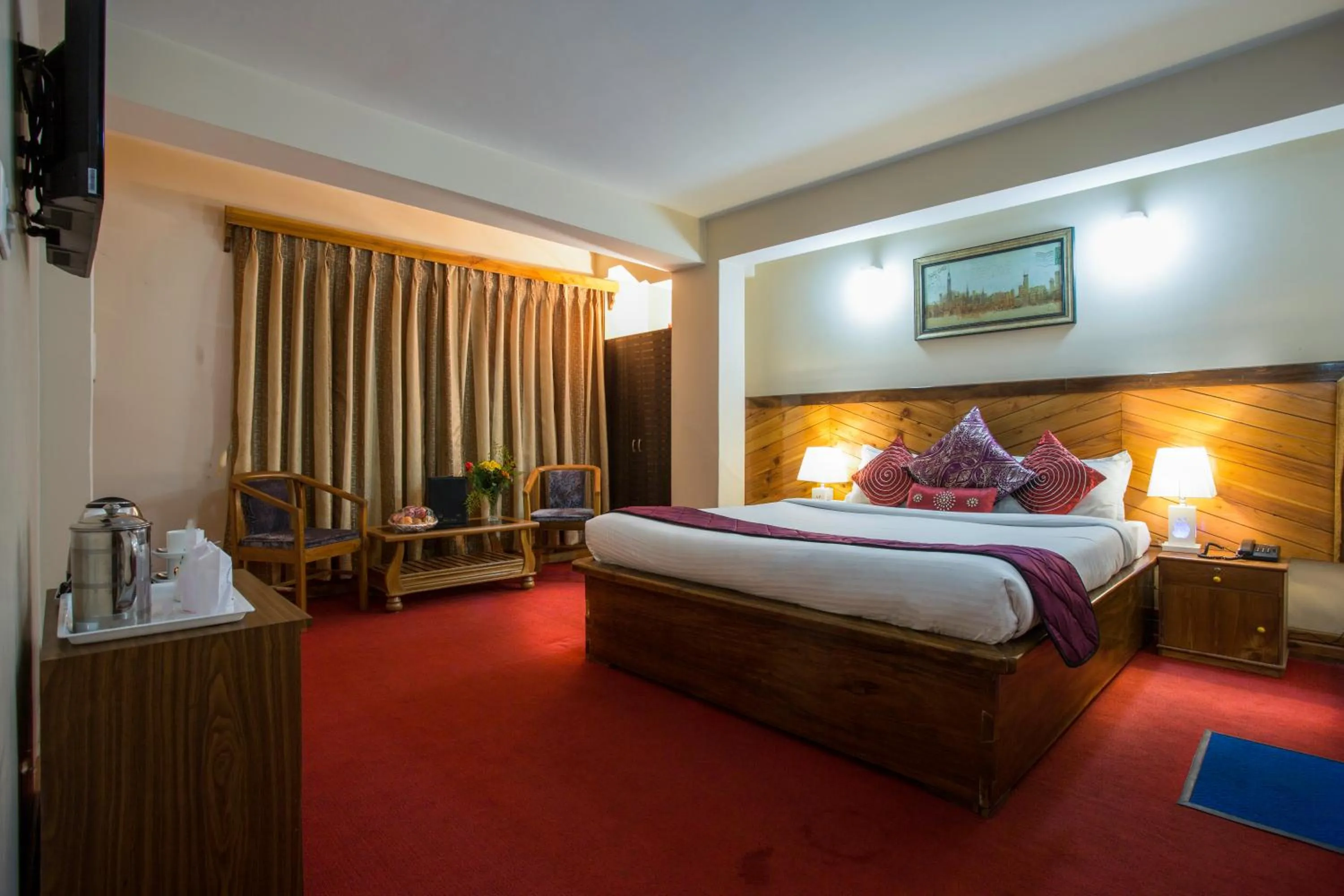 Bedroom in Hotel White Yak