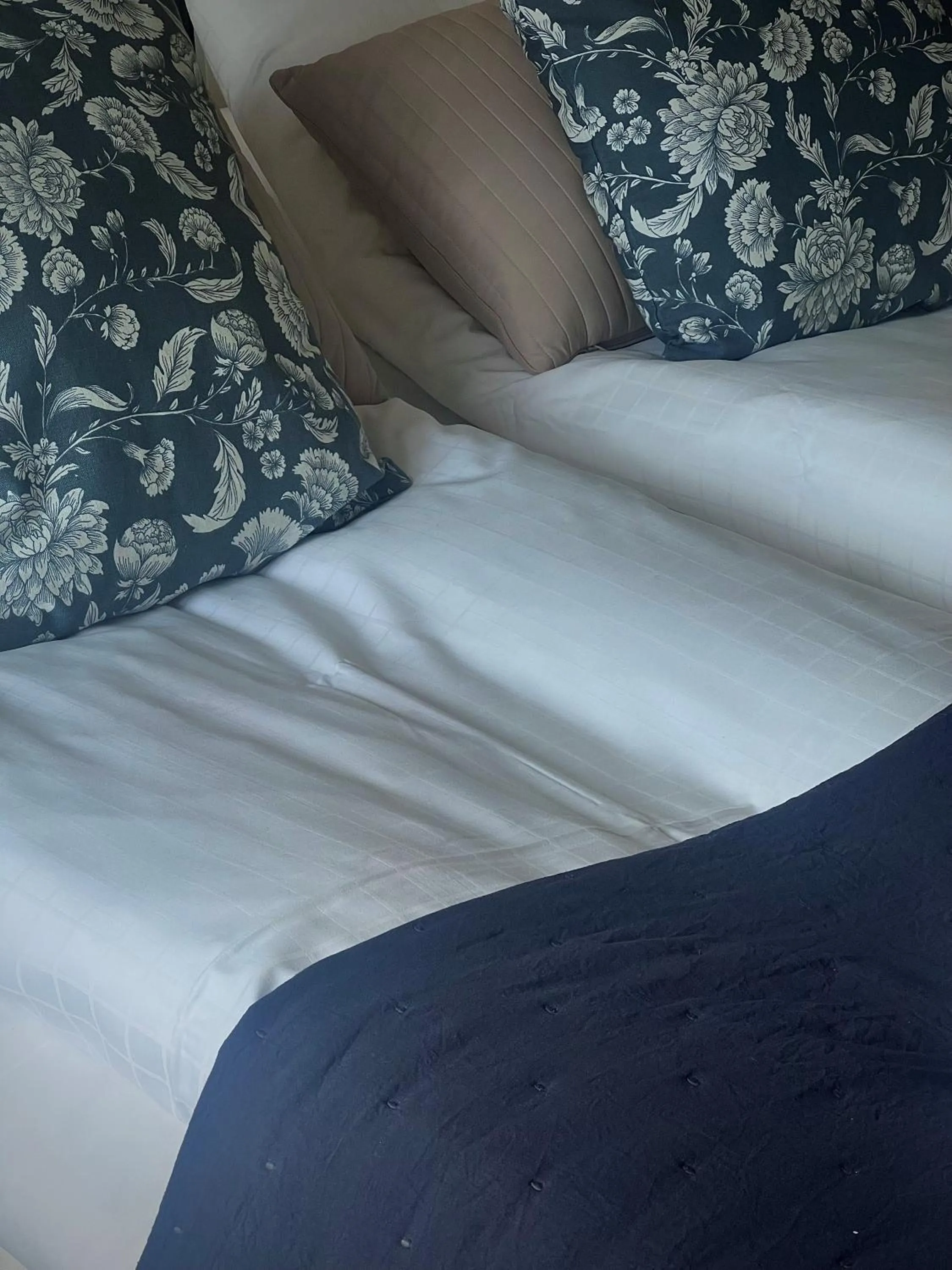 Bed in Svabesholms Kungsgårds B&B och Pensionat Stenshuvud