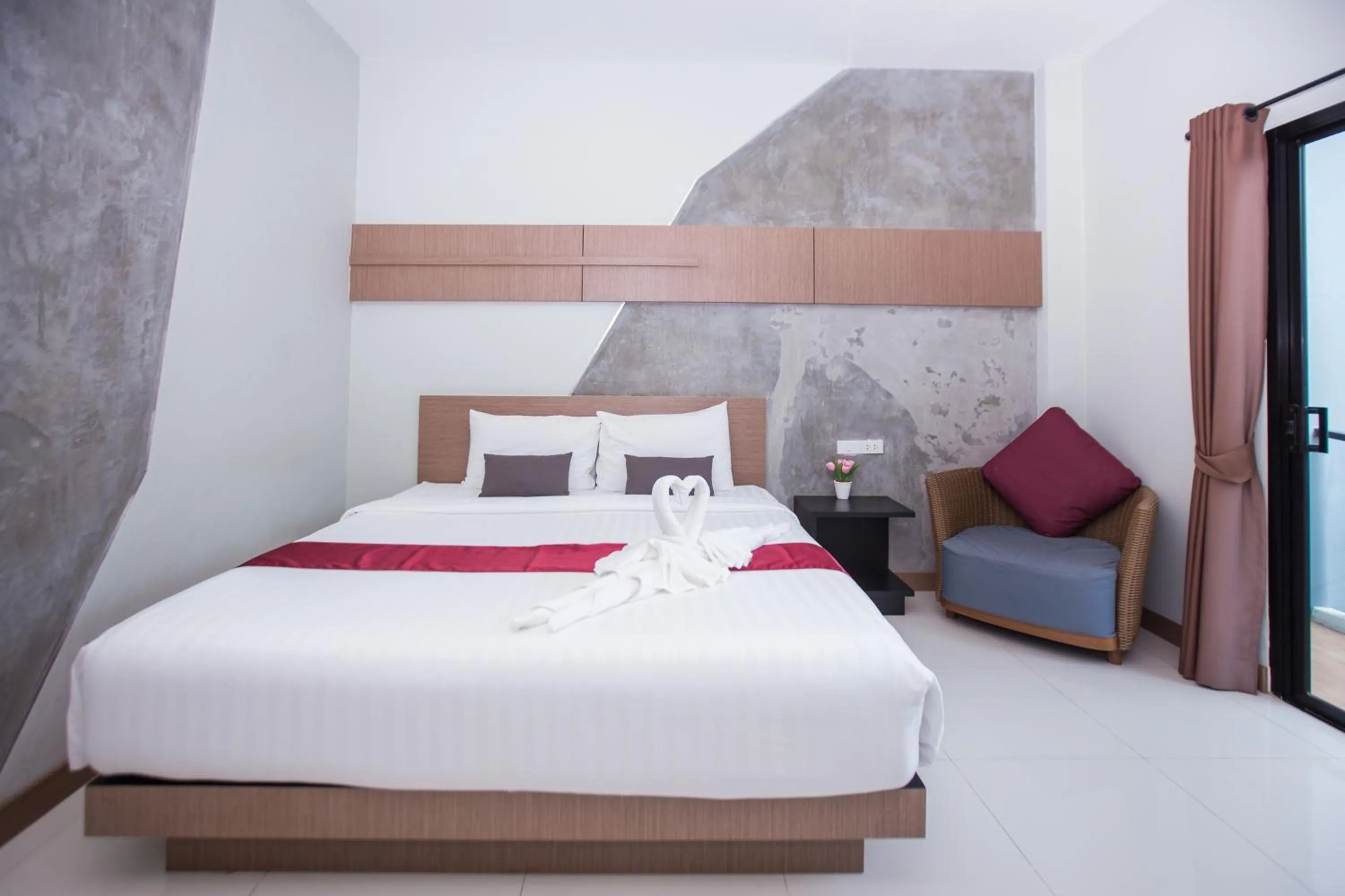 Bedroom, Bed in Ray Hotel Buriram