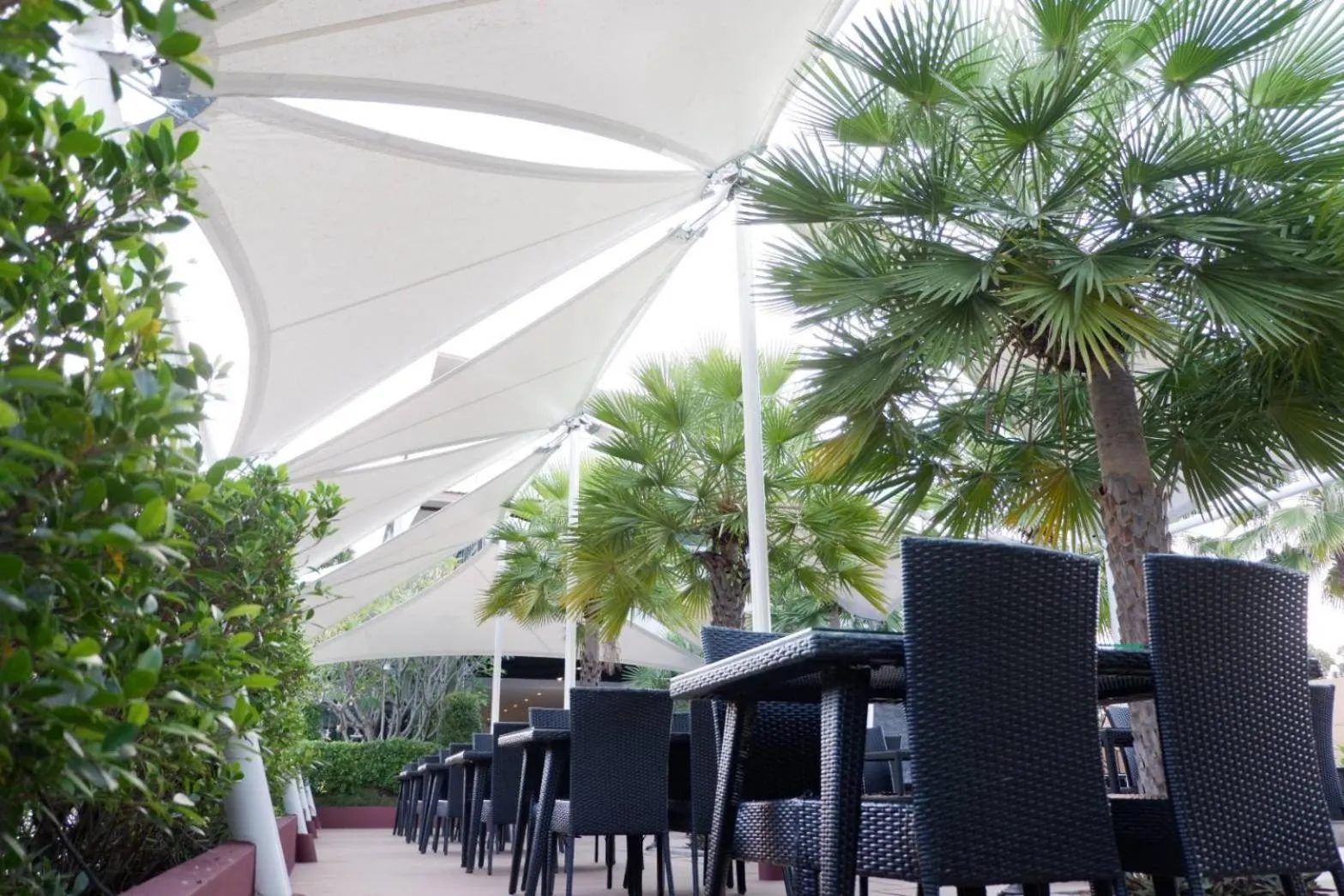 Patio in Ray Hotel Buriram