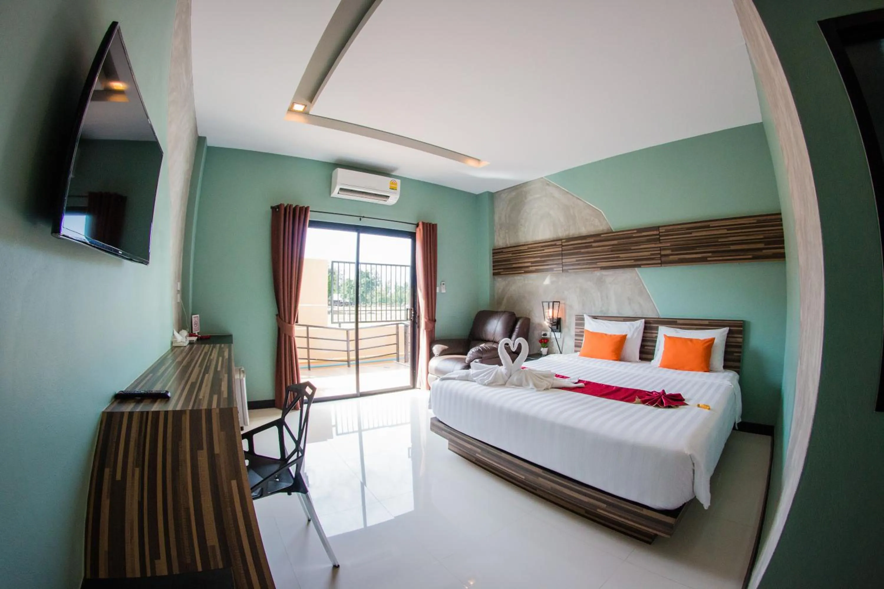 Bedroom, Bed in Ray Hotel Buriram