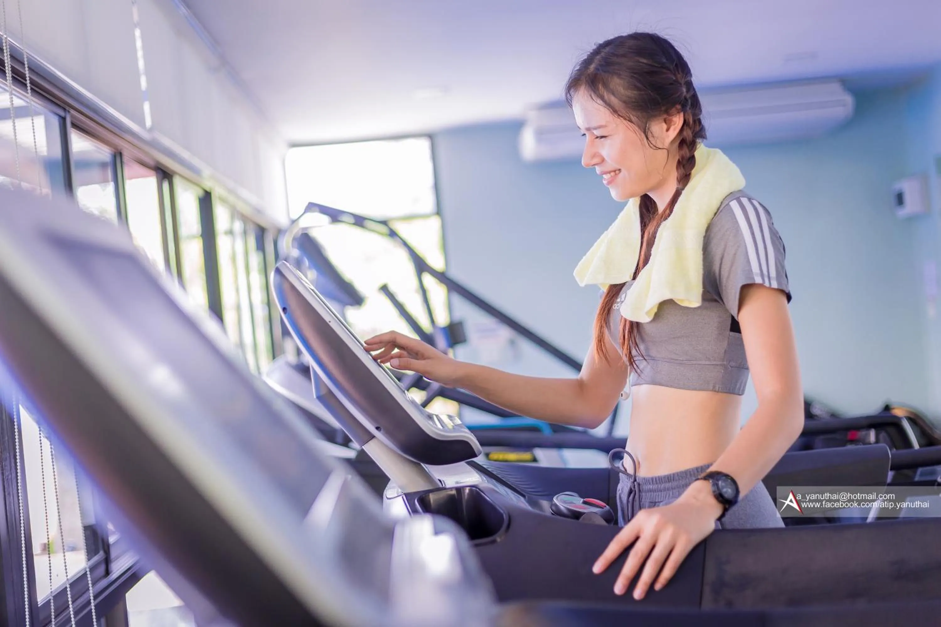 Fitness centre/facilities in Ray Hotel Buriram