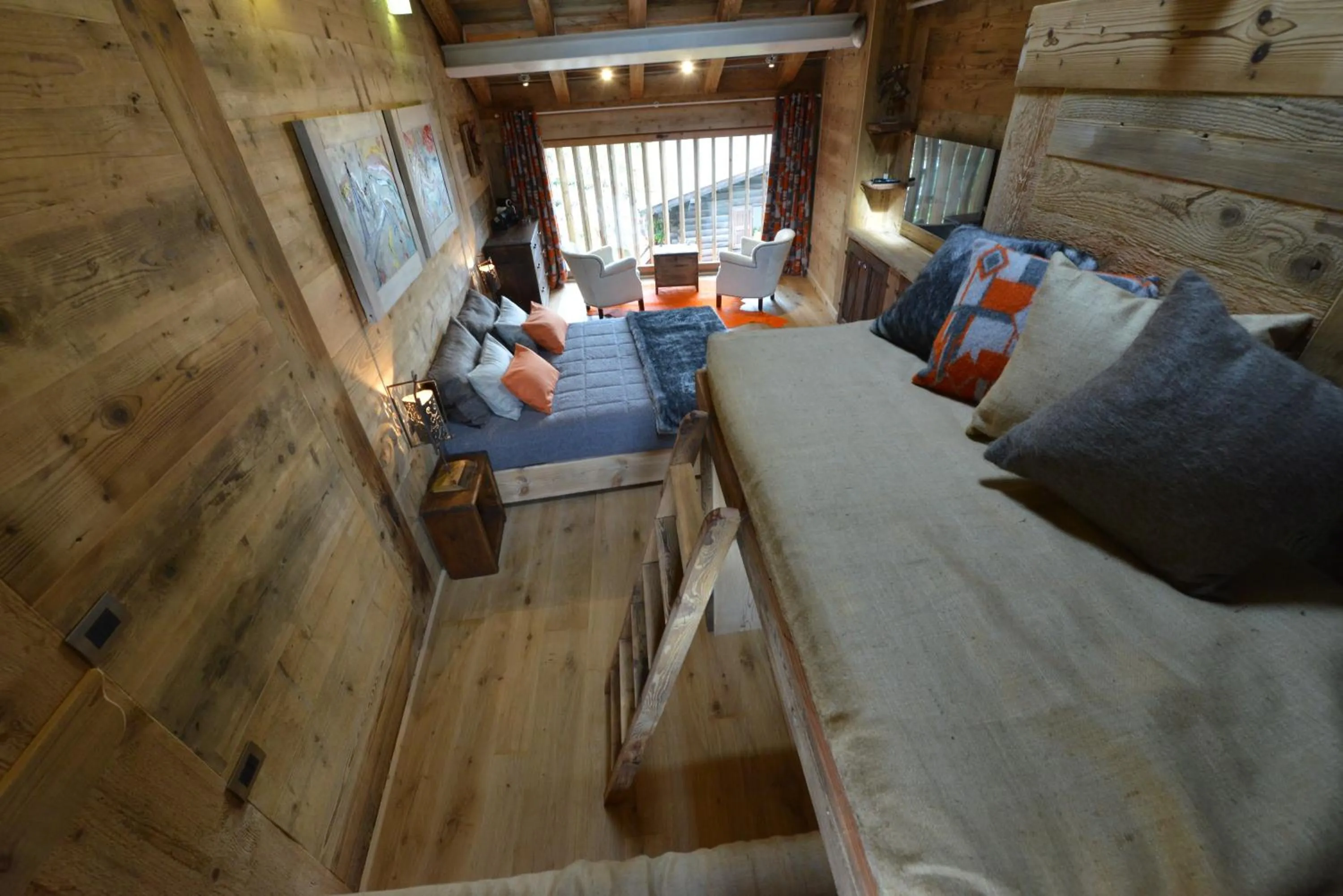 Bedroom in La Maison de Dolphe Chalet de Charme & Art gallery