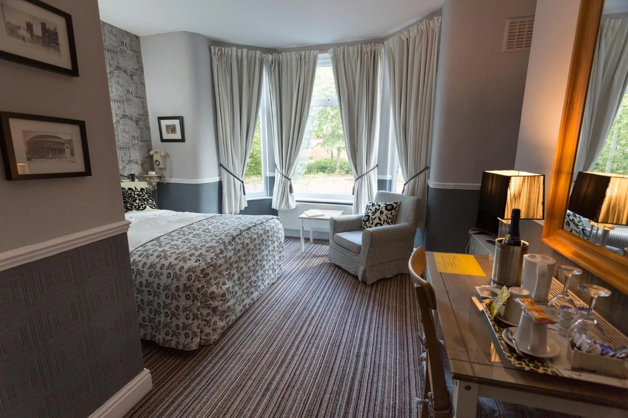 Living room in The Ascott