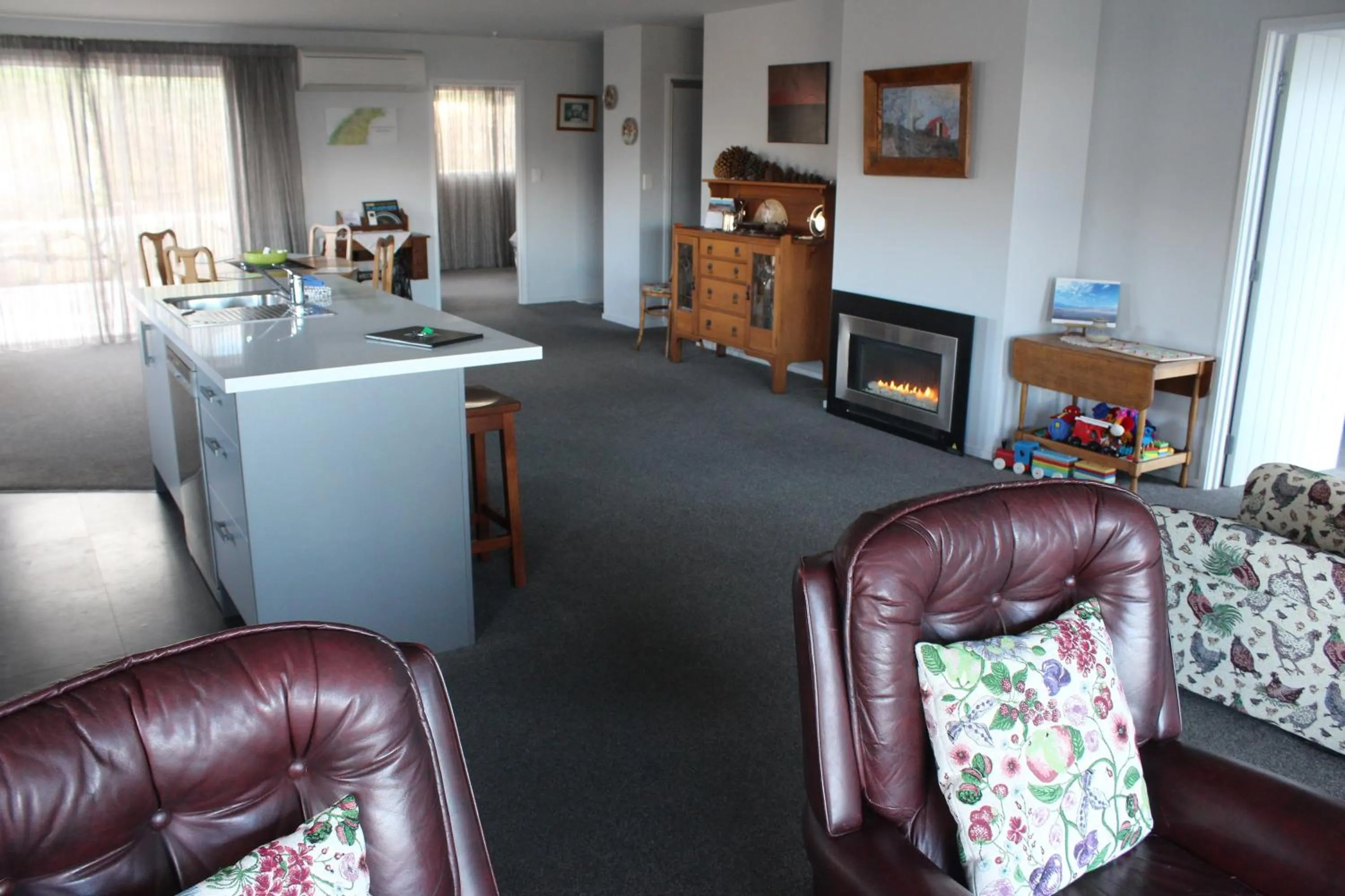 Seating area in The Mackenzie Apartments