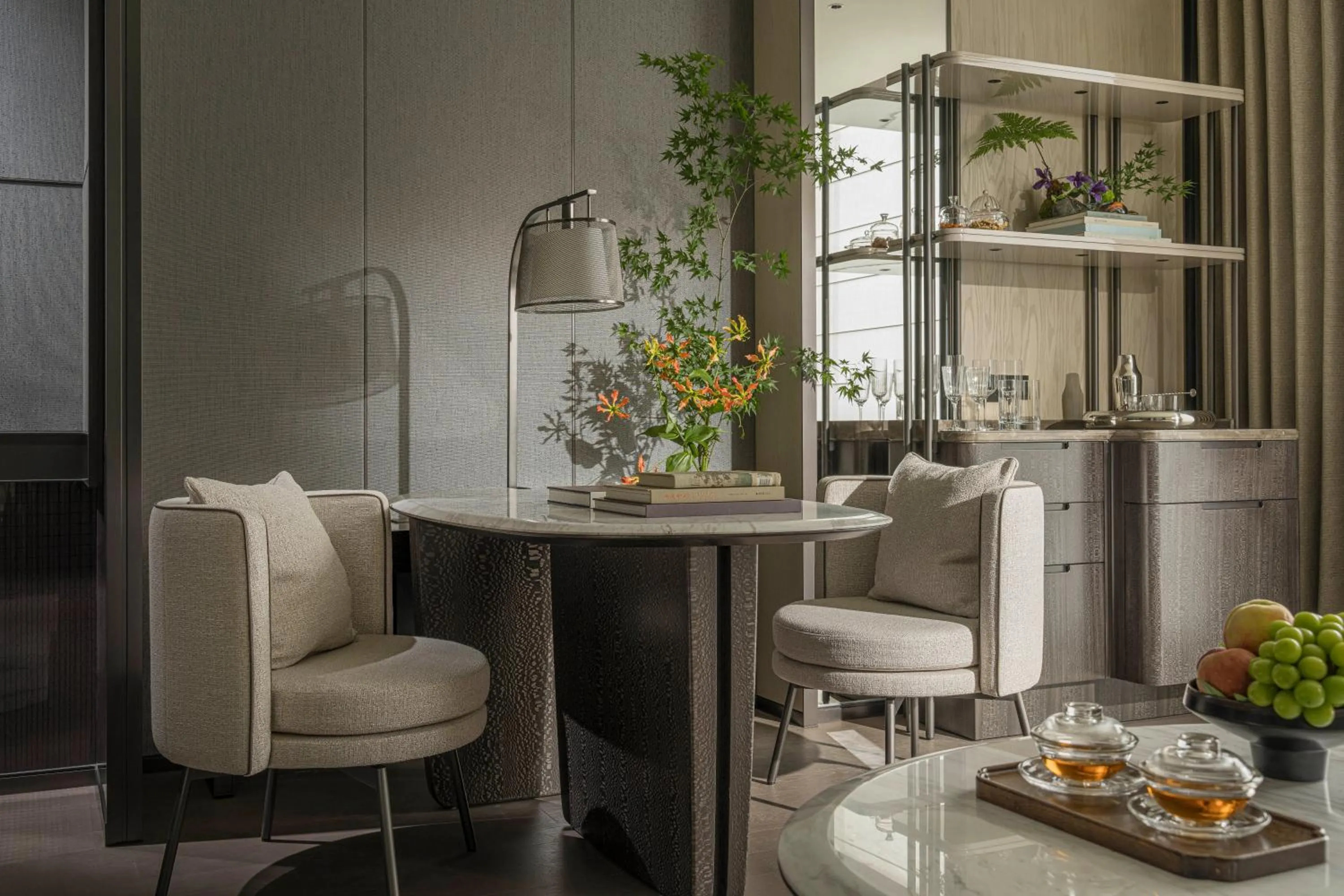 Living room in Four Seasons Hotel Hangzhou at Hangzhou Centre