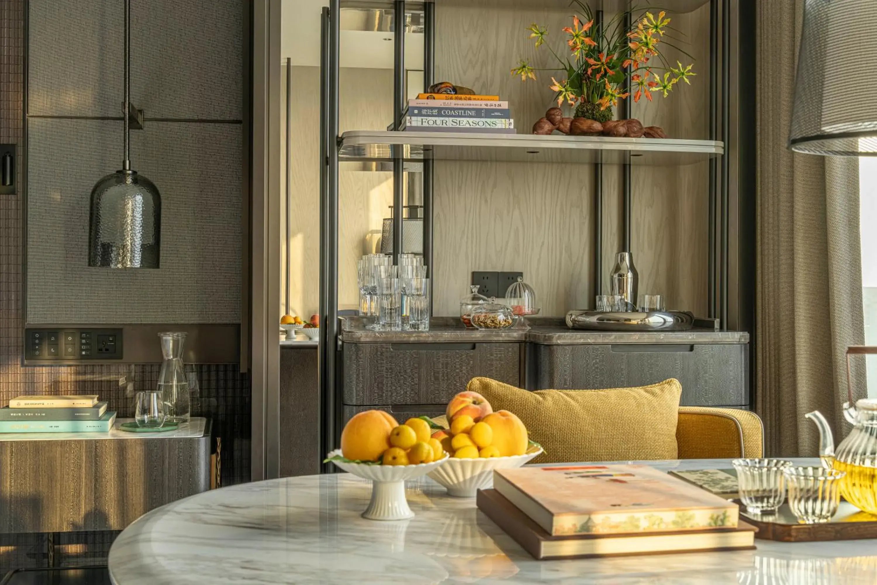 Premier Double Room with Grand Canal View in Four Seasons Hotel Hangzhou at Hangzhou Centre Premier Double Room with Grand Canal View in Four Seasons Hotel Hangzhou at Hangzhou Centre